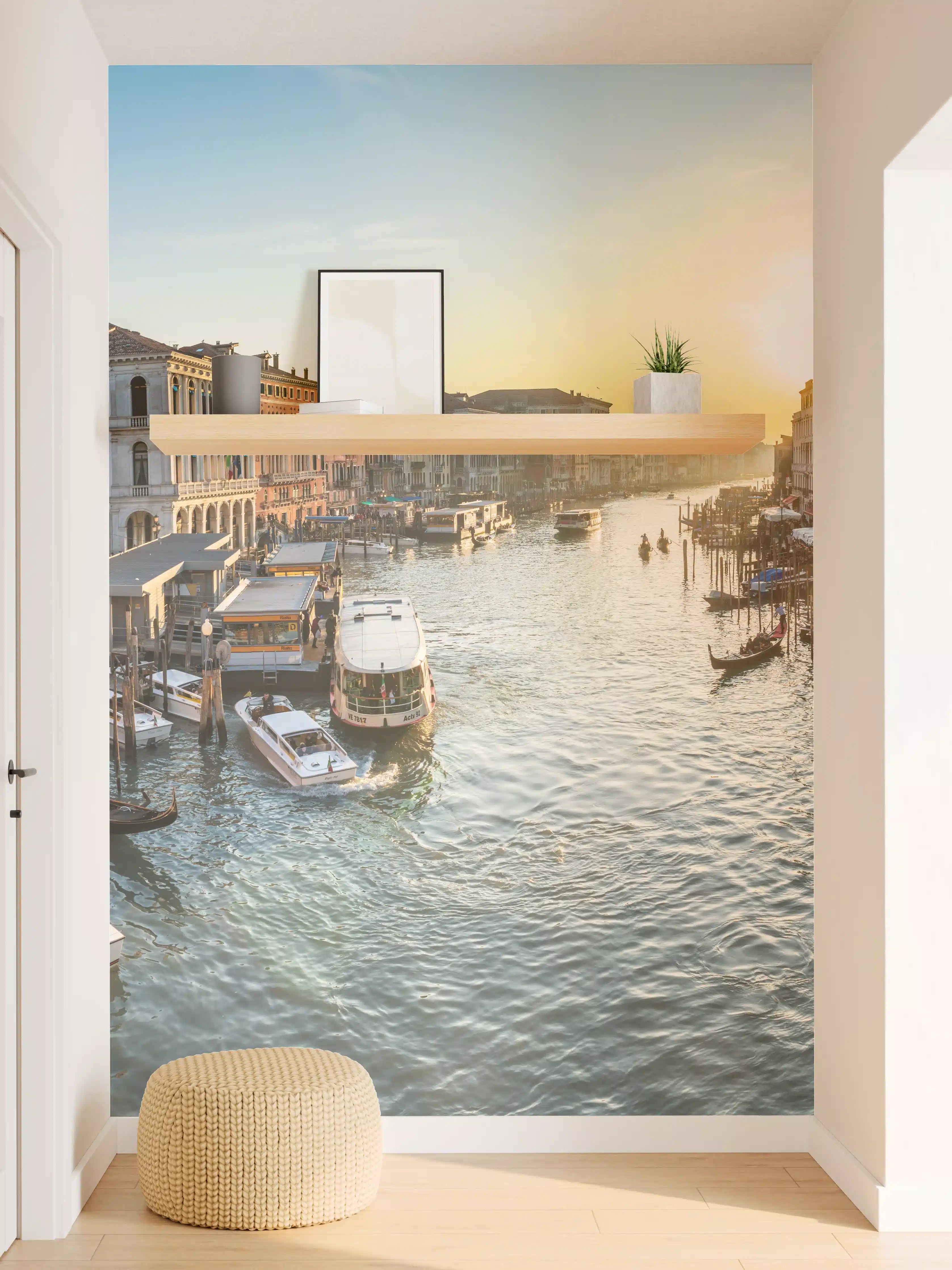 Wandverkleidung Flur - Kanäle von Venedig - Italien