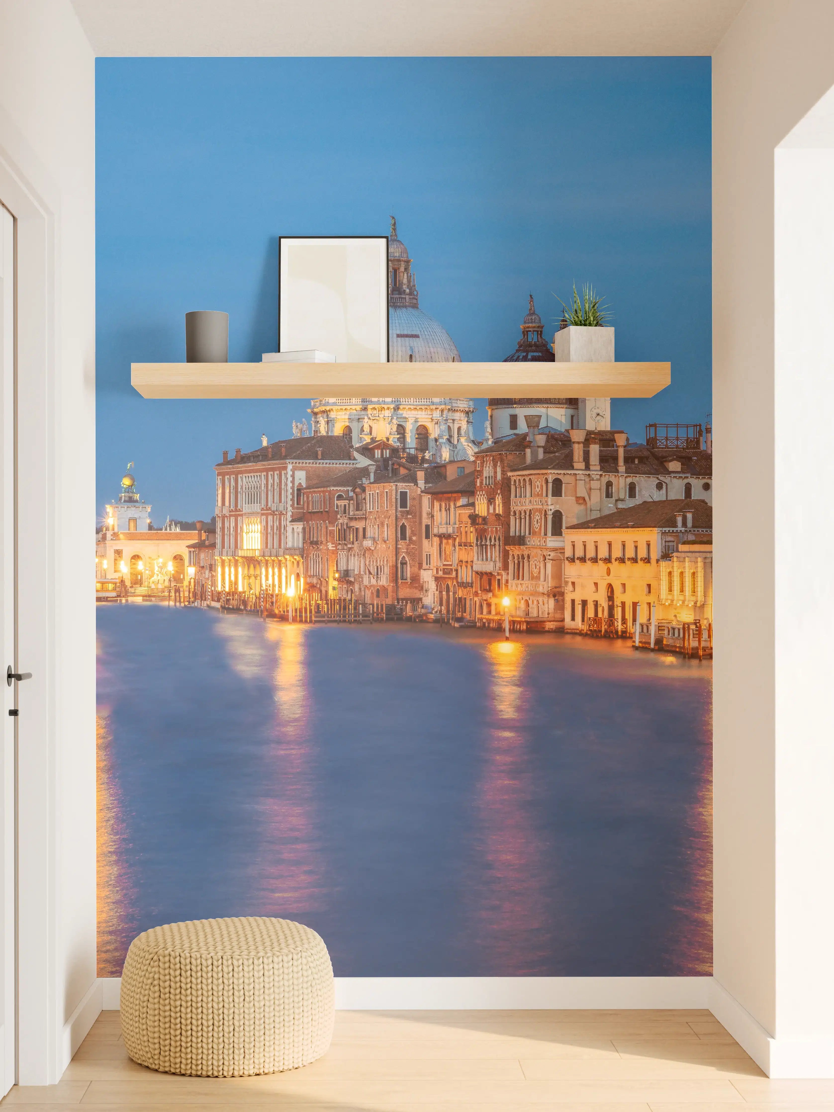 Wandverkleidung Flur - Klassischer Panoramablick auf den Canal Grande