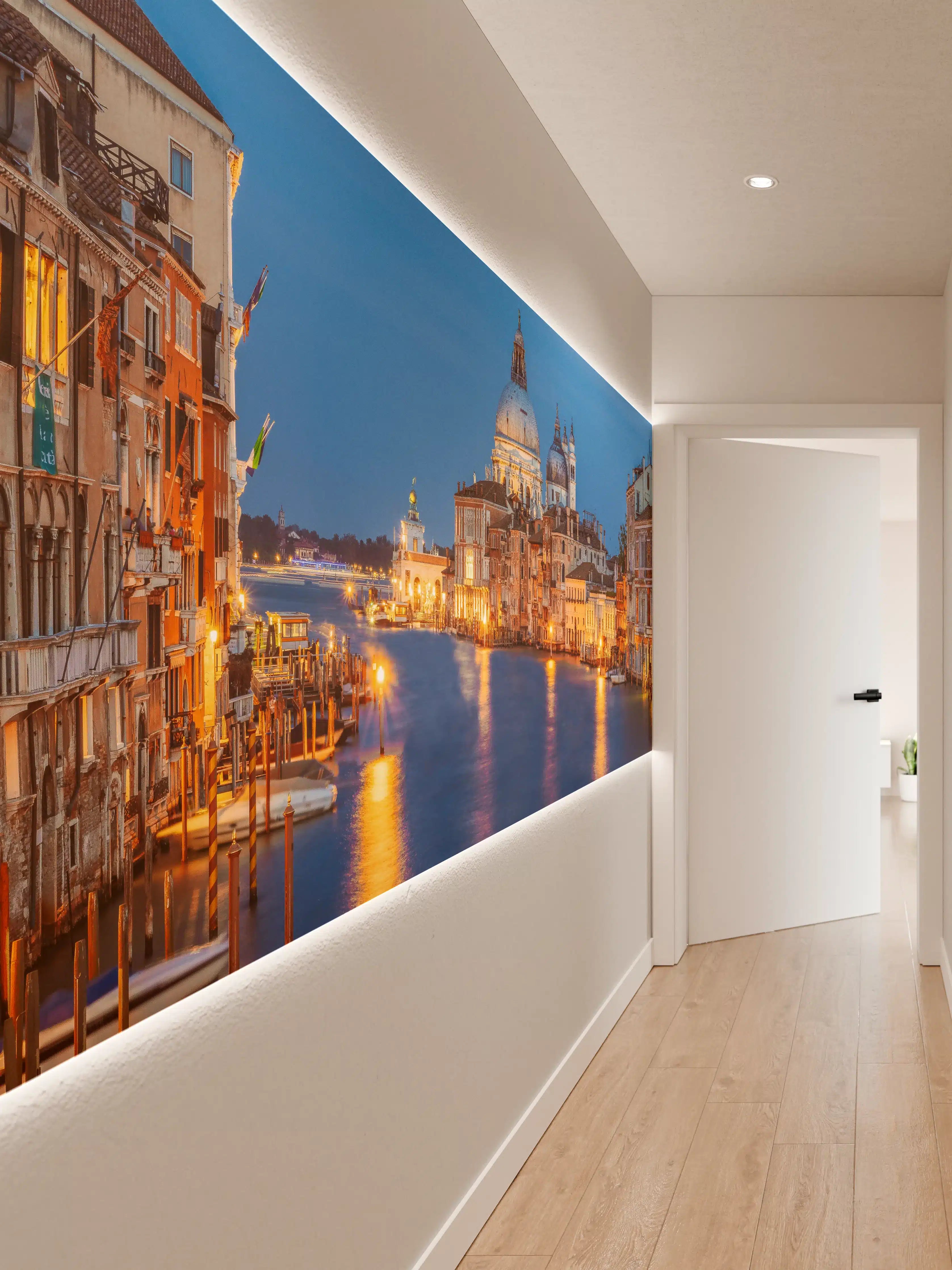 Wandverkleidung Flur - Klassischer Panoramablick auf den Canal Grande