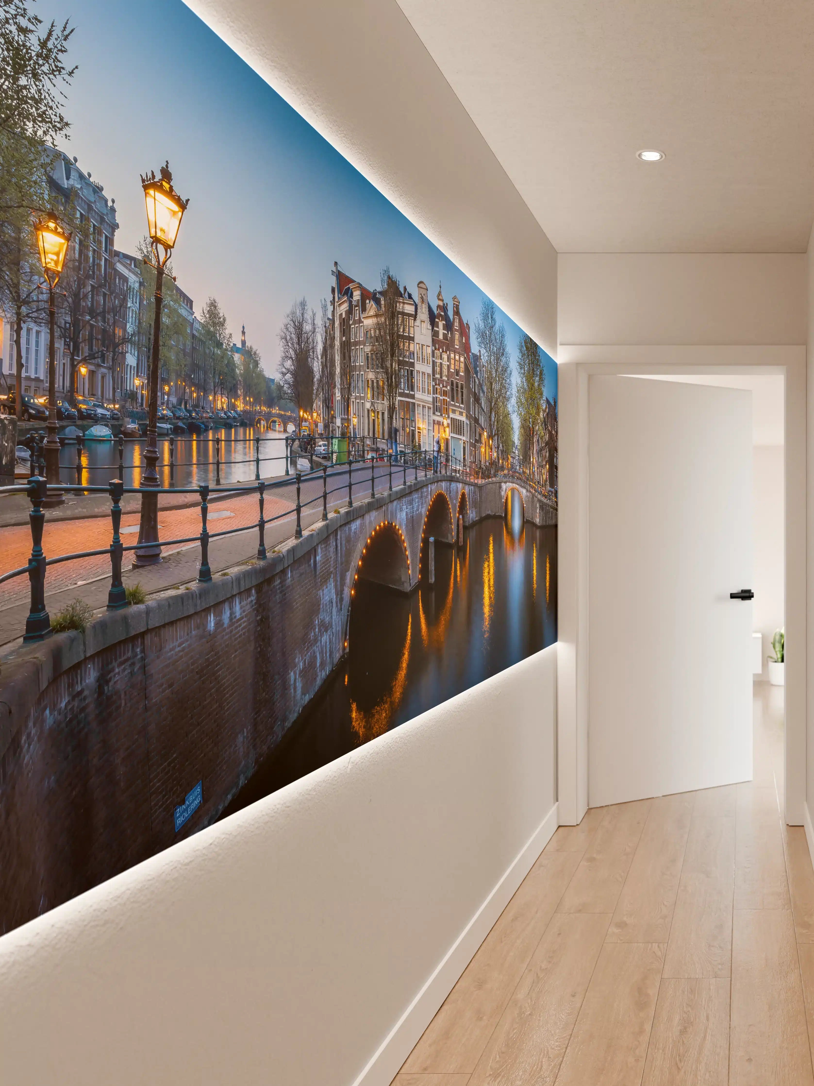 Wandverkleidung Flur - Leidsegracht-Brücke - Amsterdam