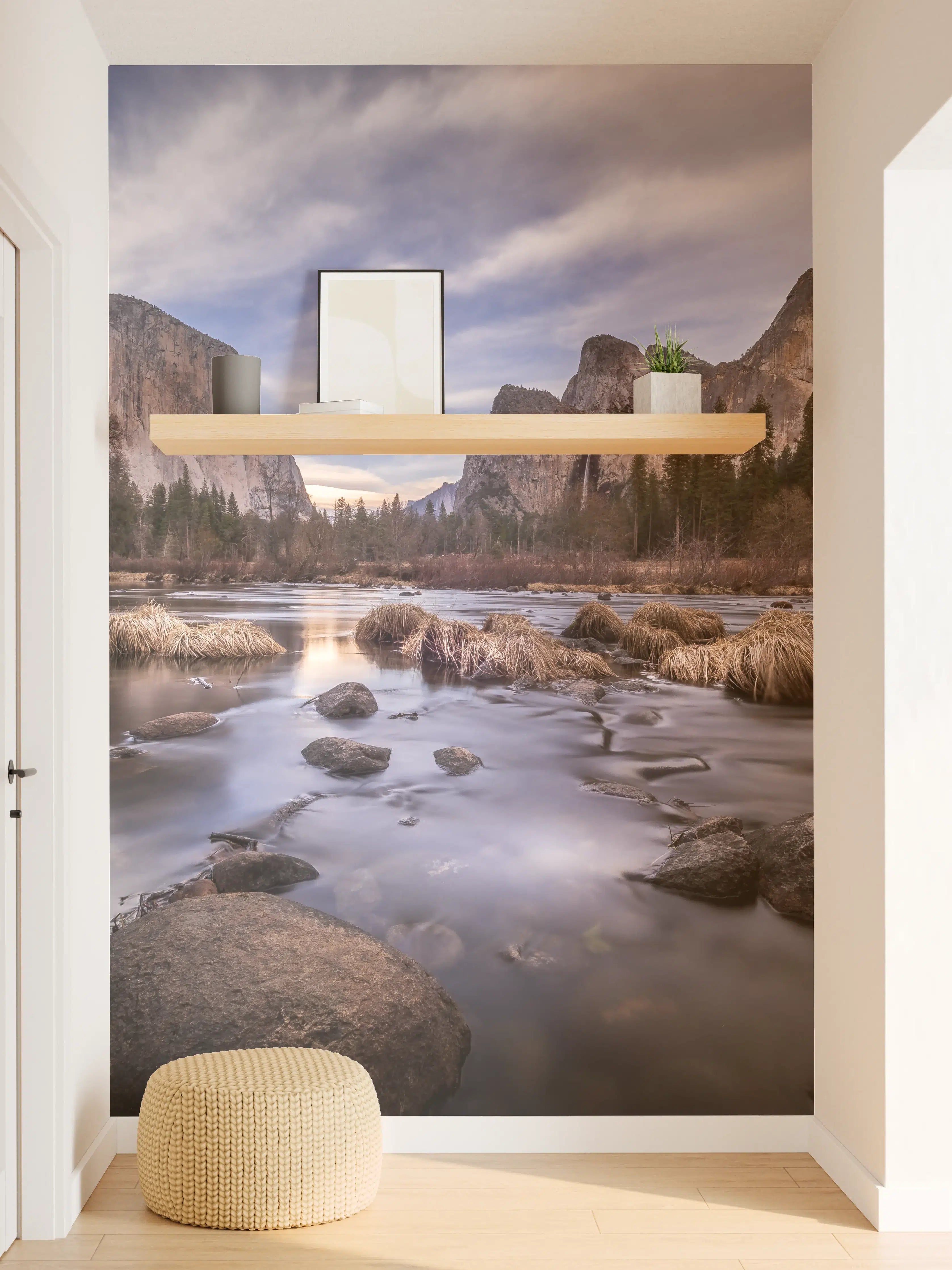 Wandverkleidung Flur - Majestätische Naturkulisse im Nationalpark