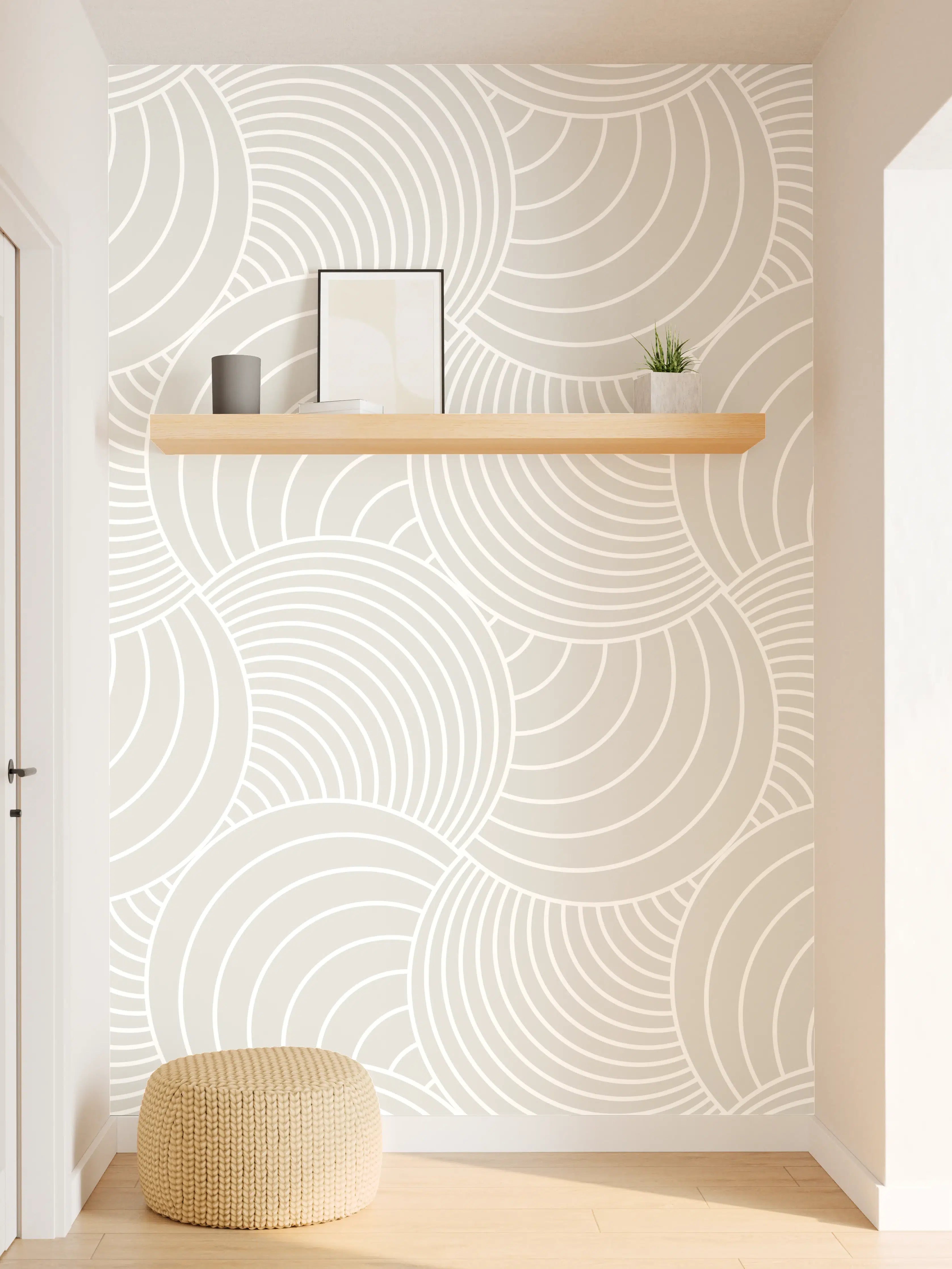 Wandverkleidung Flur - Moderne Wandgestaltung mit minimalistischer Optik
