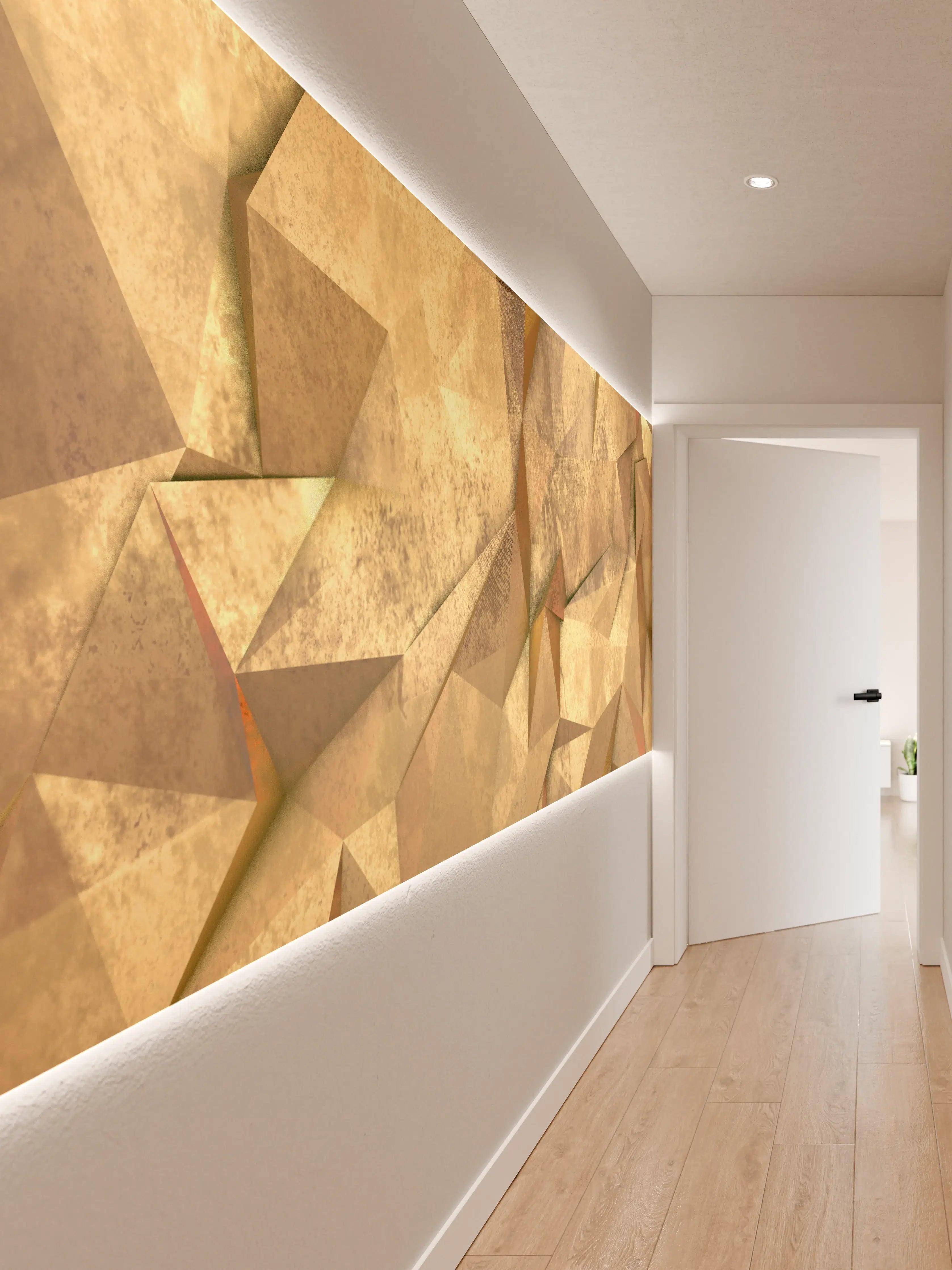 Wandverkleidung Flur - Moderne, elegante Wanddekoration
