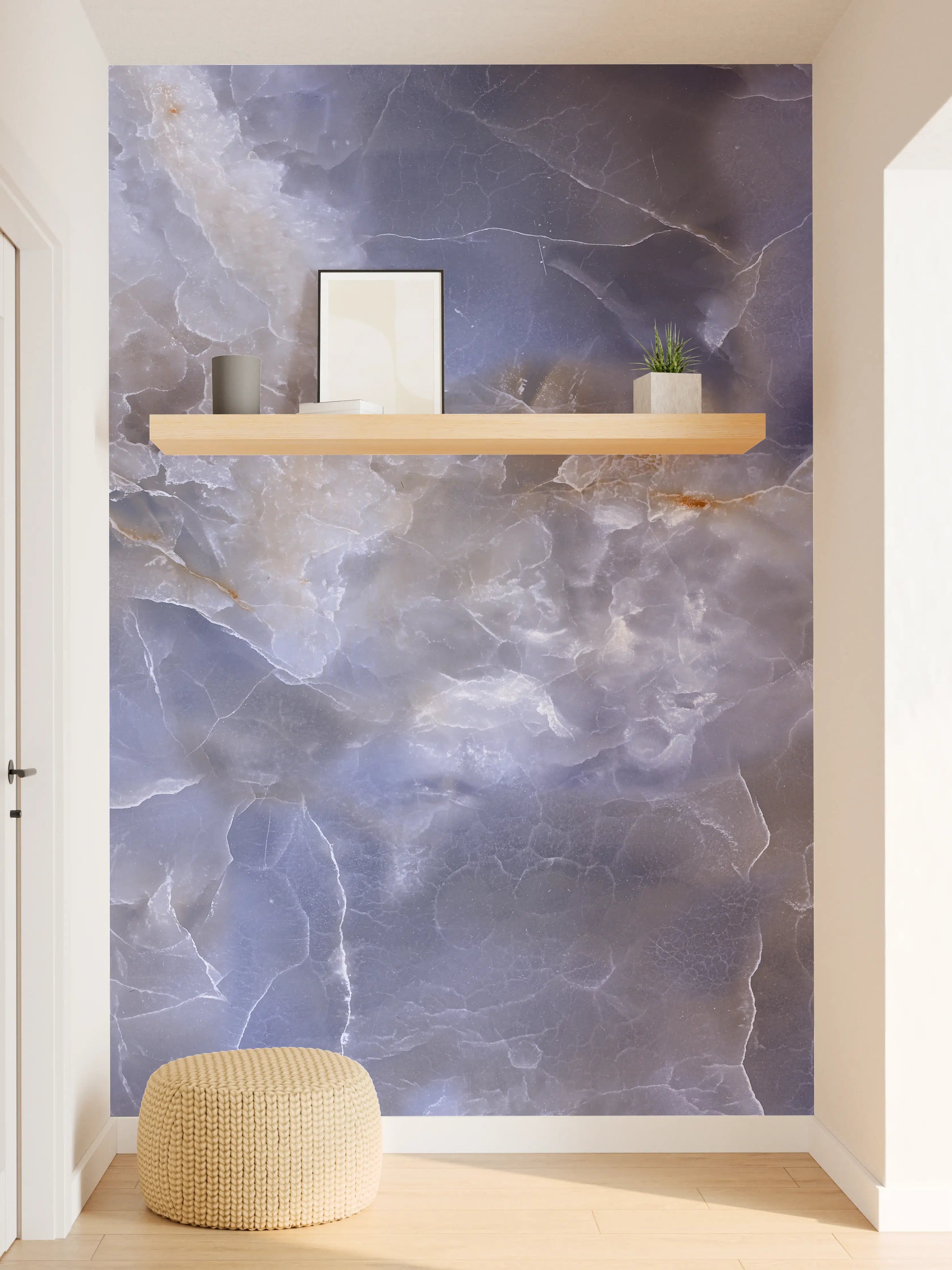 Wandverkleidung Flur - Natürlicher Onyx-Marmor