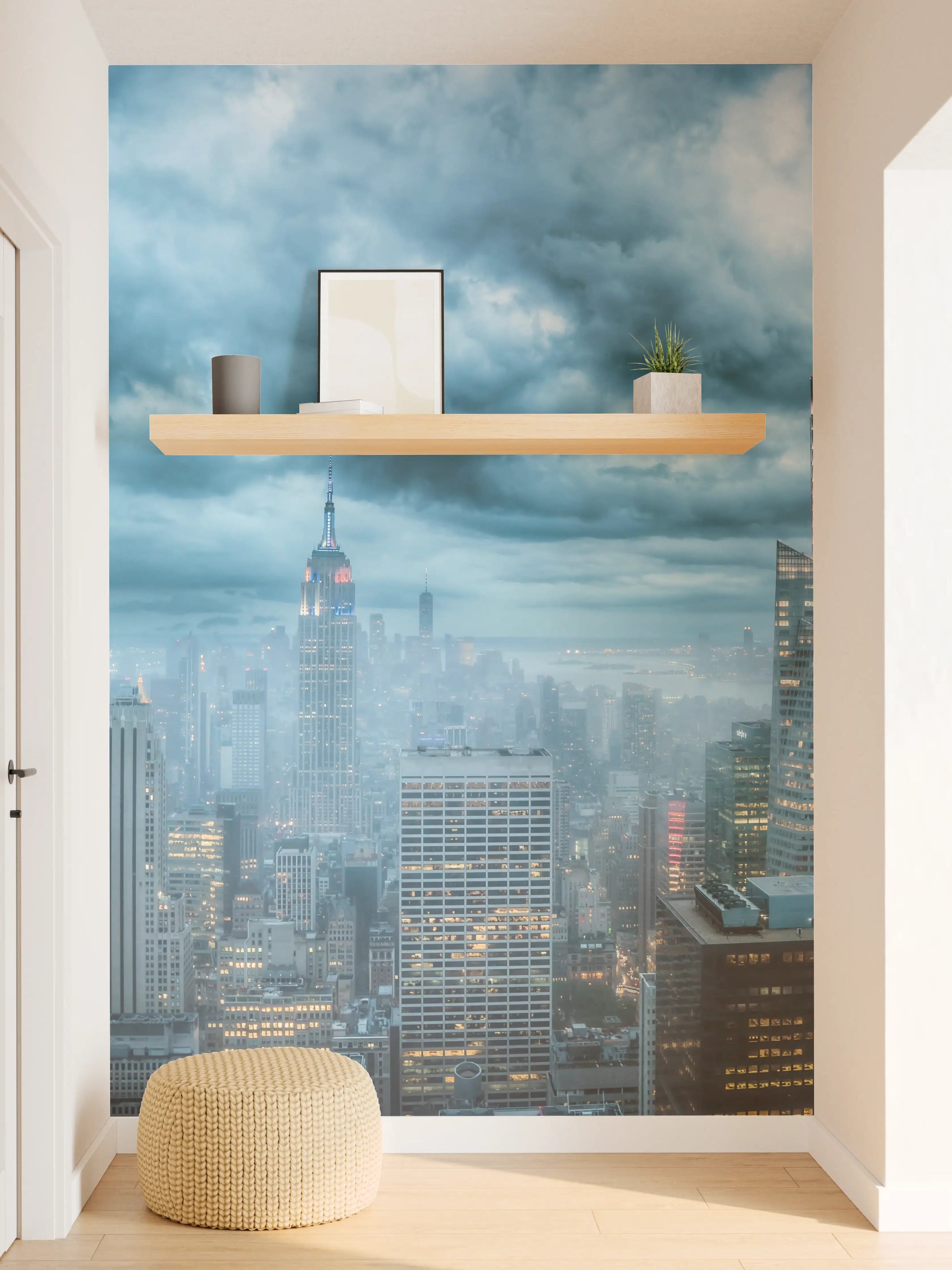 Wandverkleidung Flur - New York Skyline