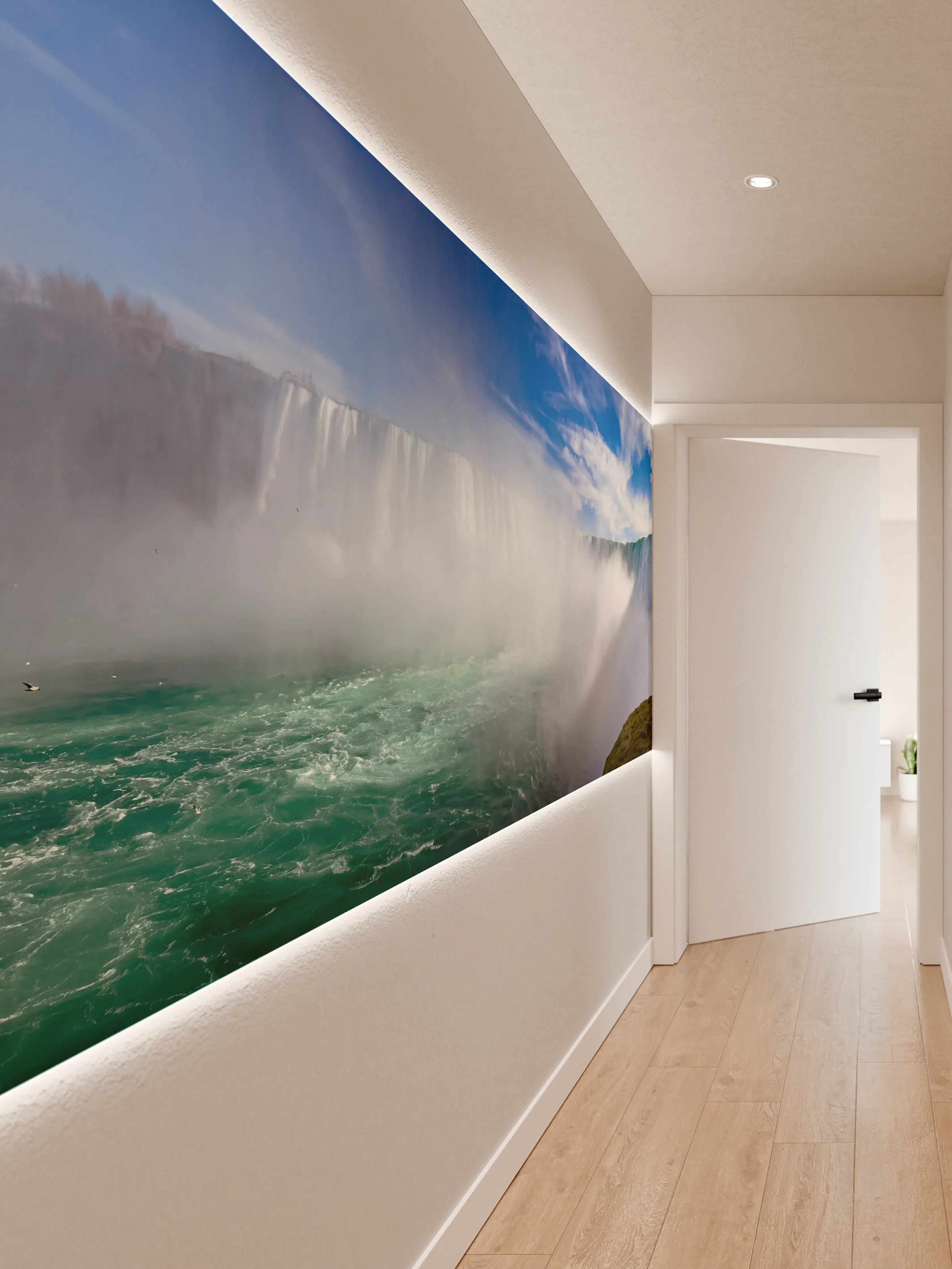 Wandverkleidung Flur - Niagara Wasserfälle