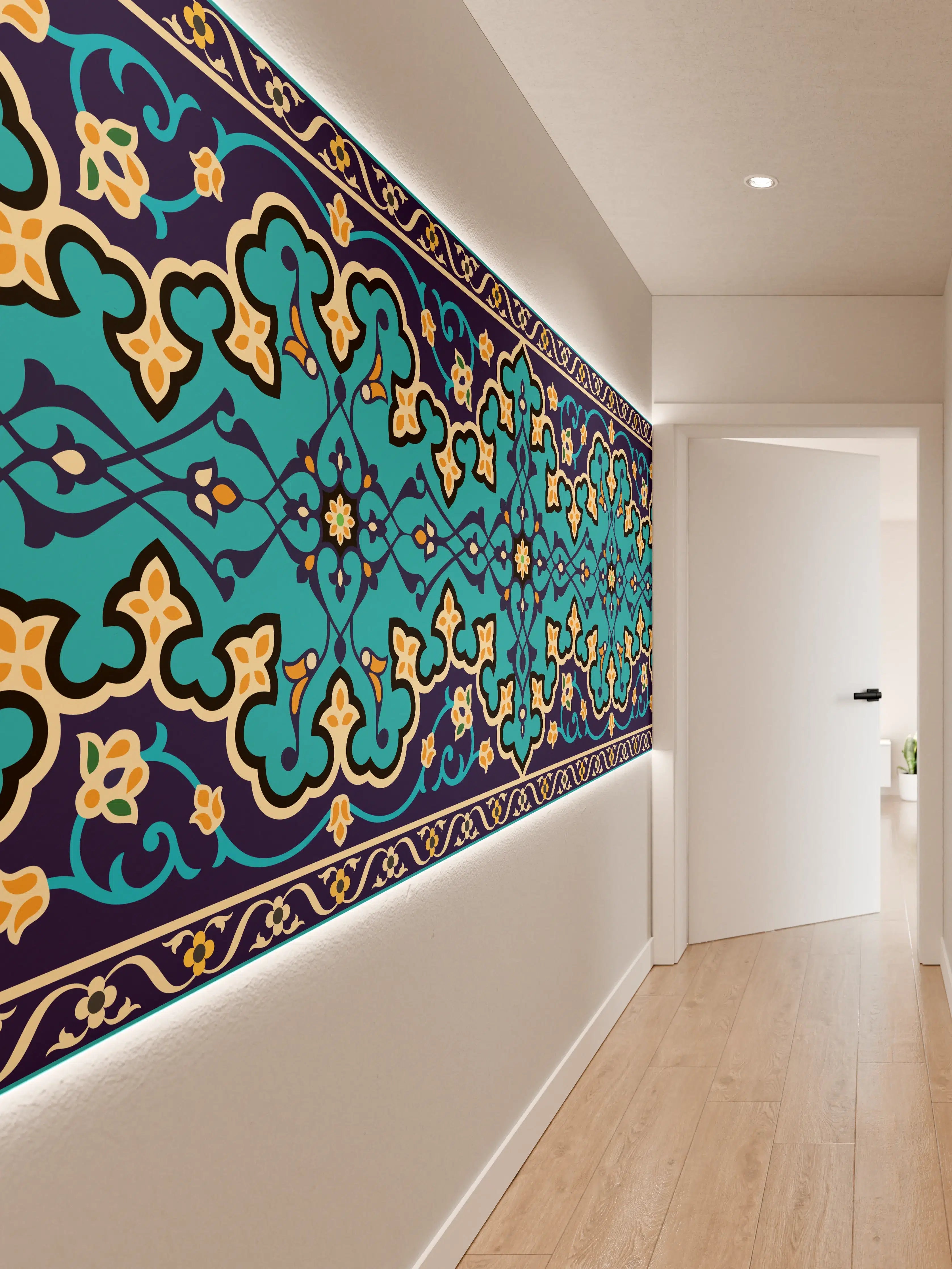 Wandverkleidung Flur - Orientalische Fliesen 3