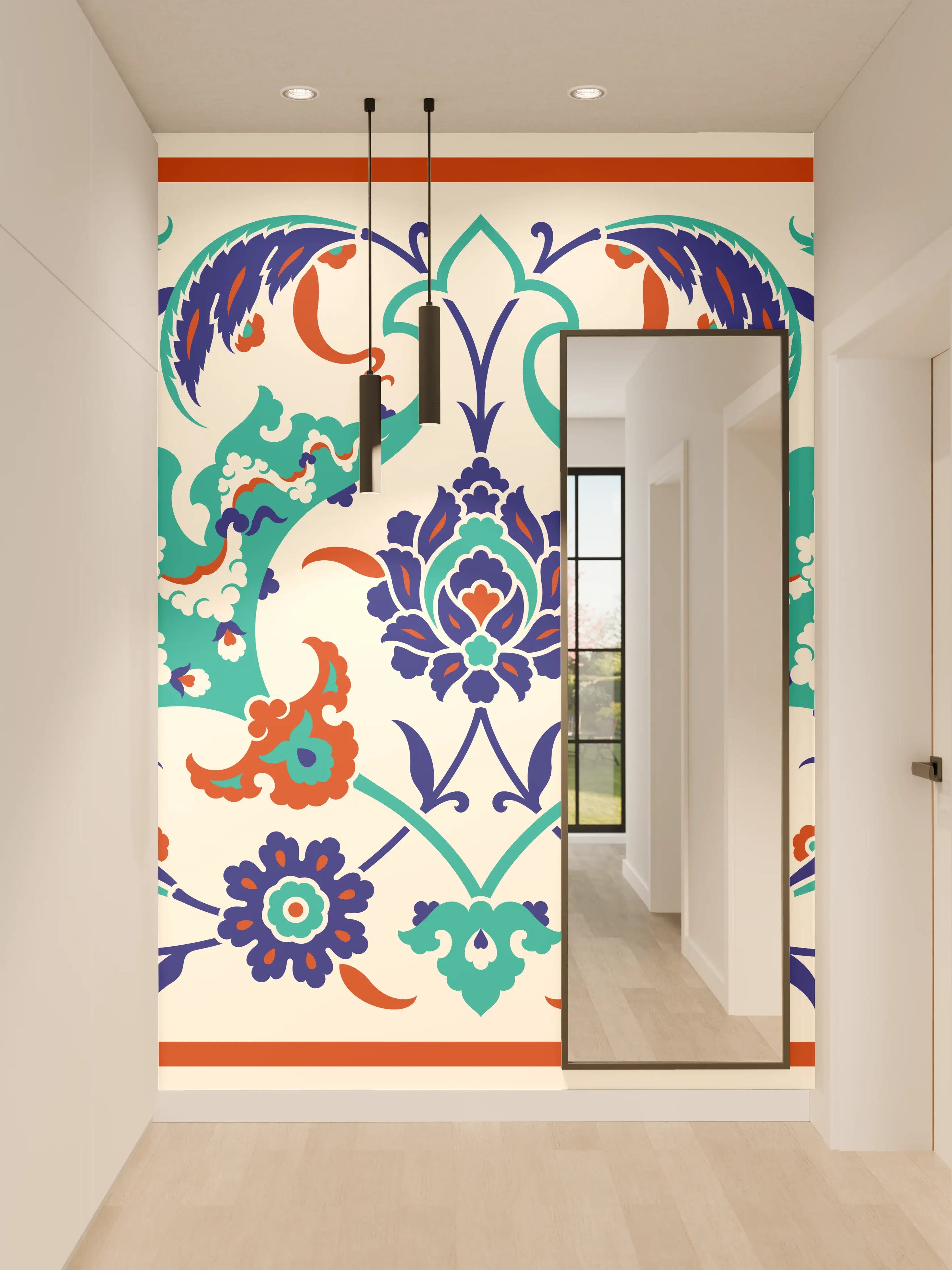 Wandverkleidung Flur - Orientalische Fliesen