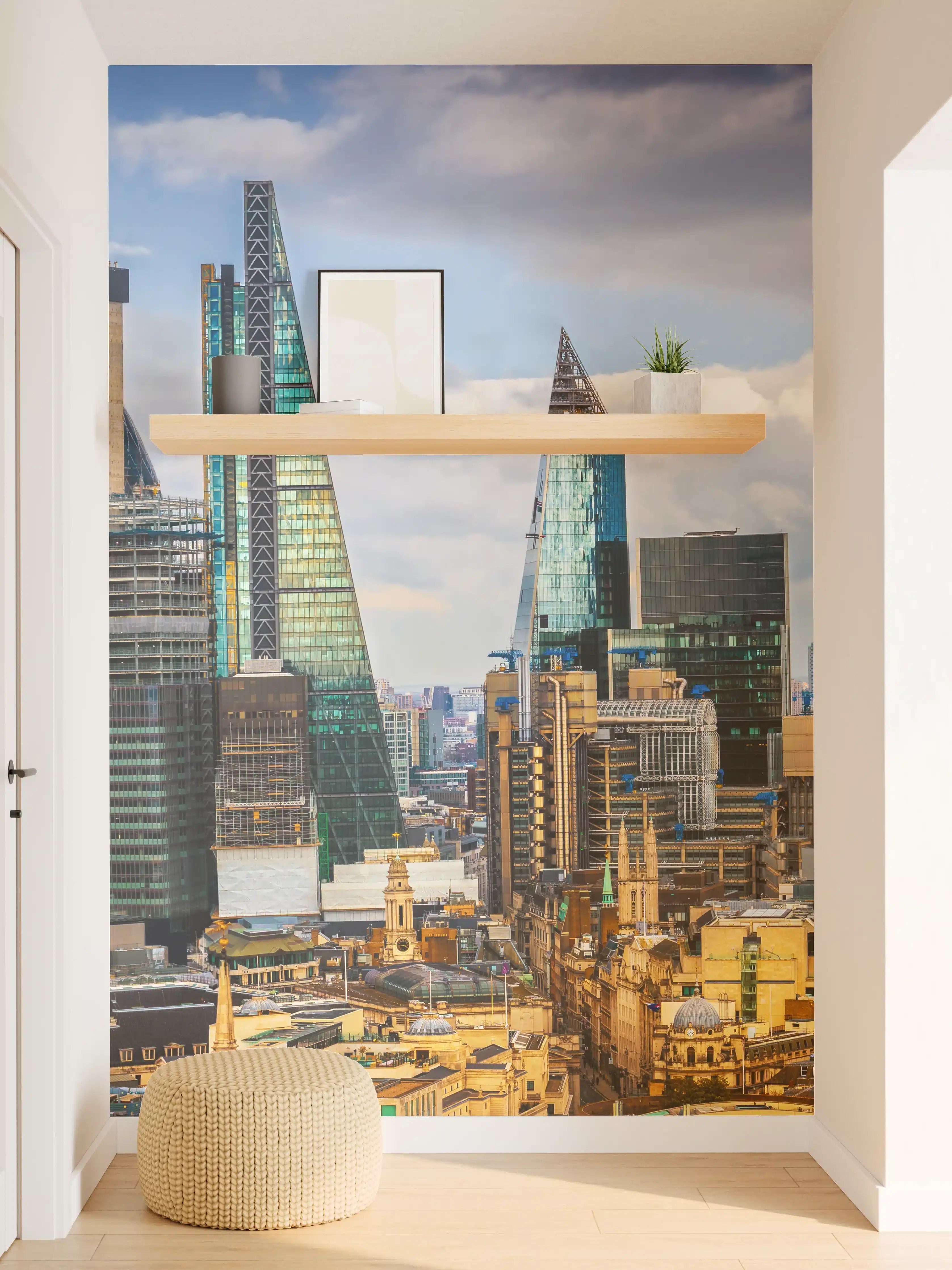Wandverkleidung Flur - Panorama von London