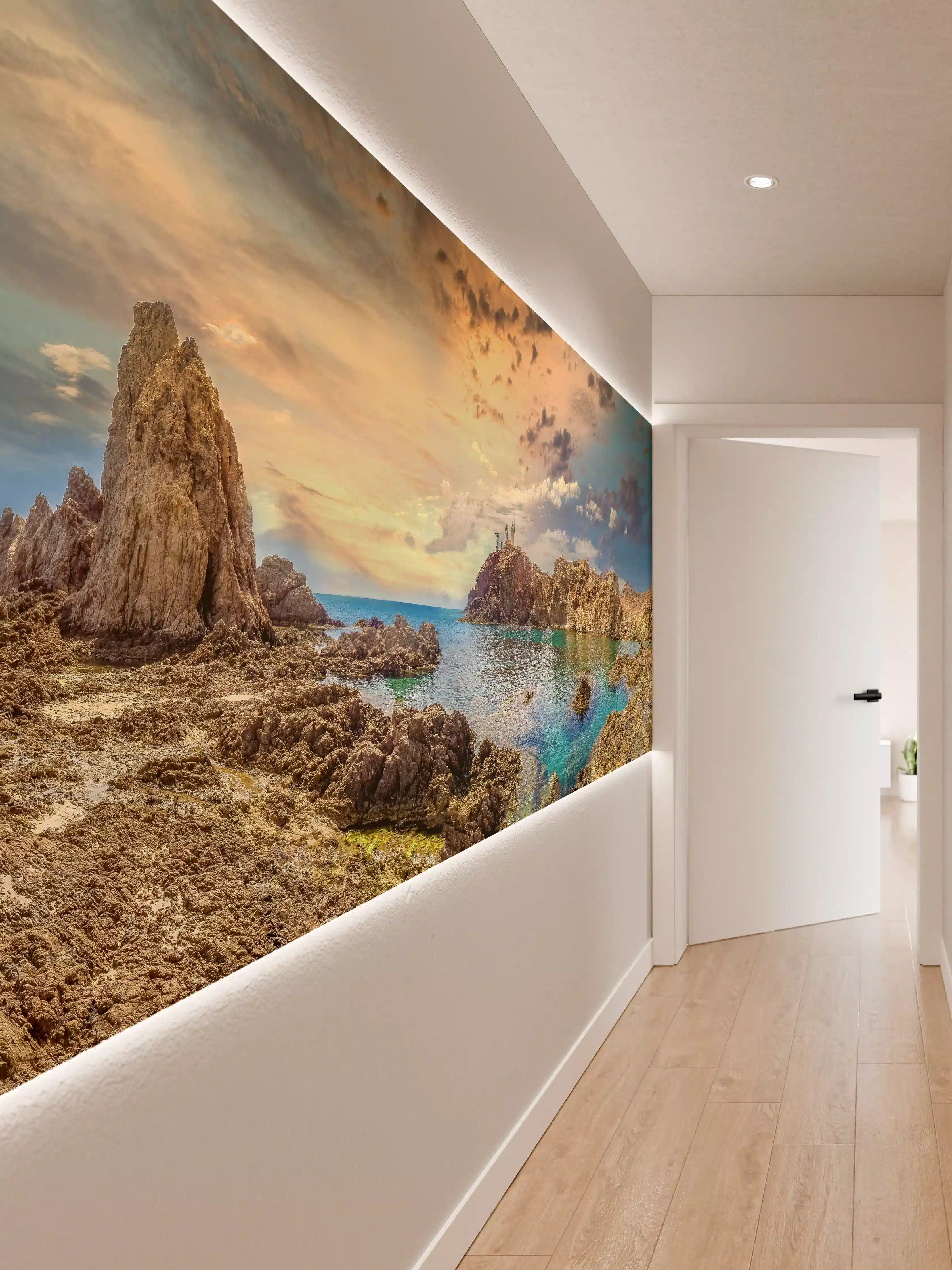 Wandverkleidung Flur - Panoramablick - Arrecife de las Sirenas