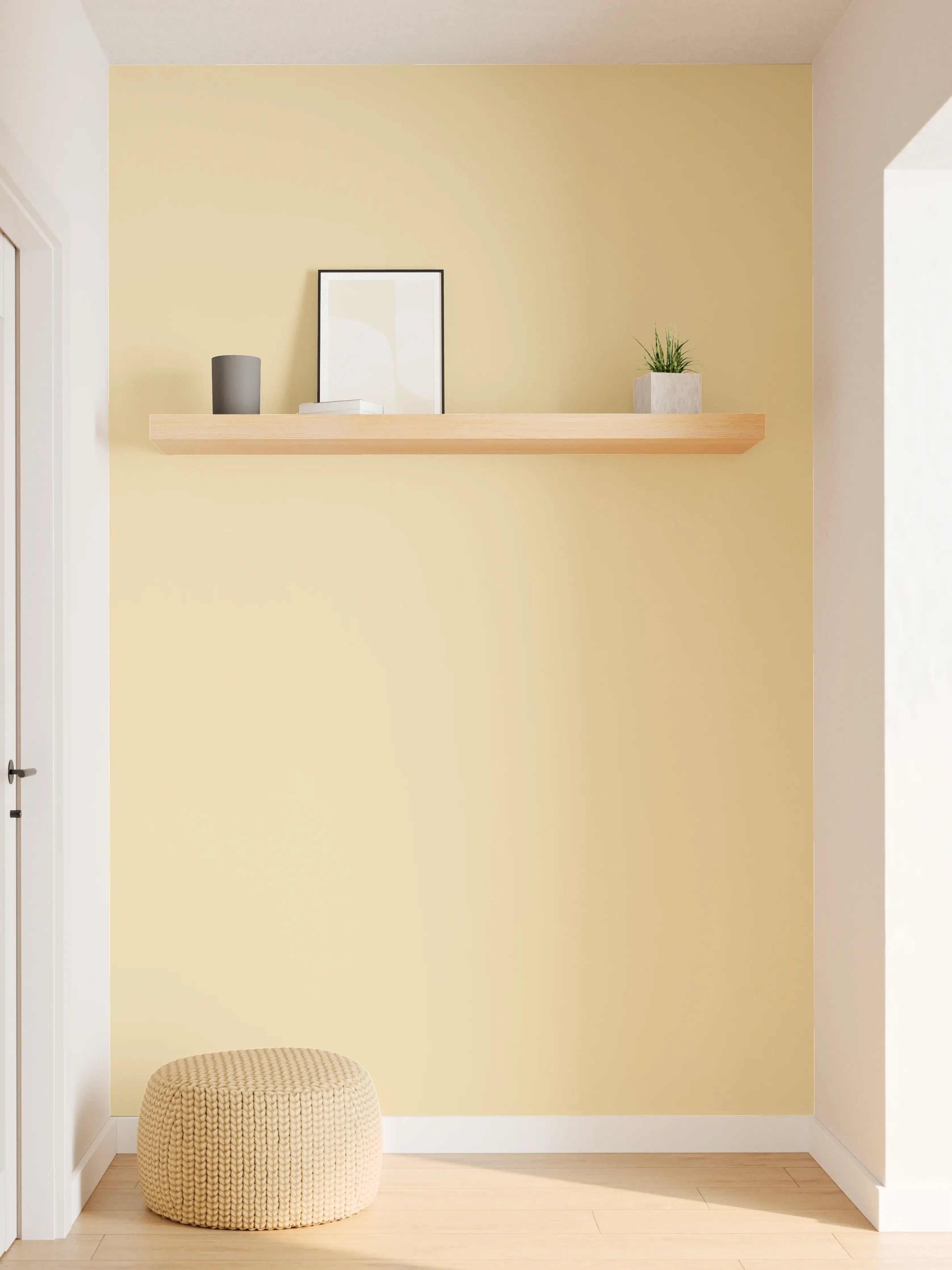 Wandverkleidung Flur - RAL 1014 (Elfenbein)