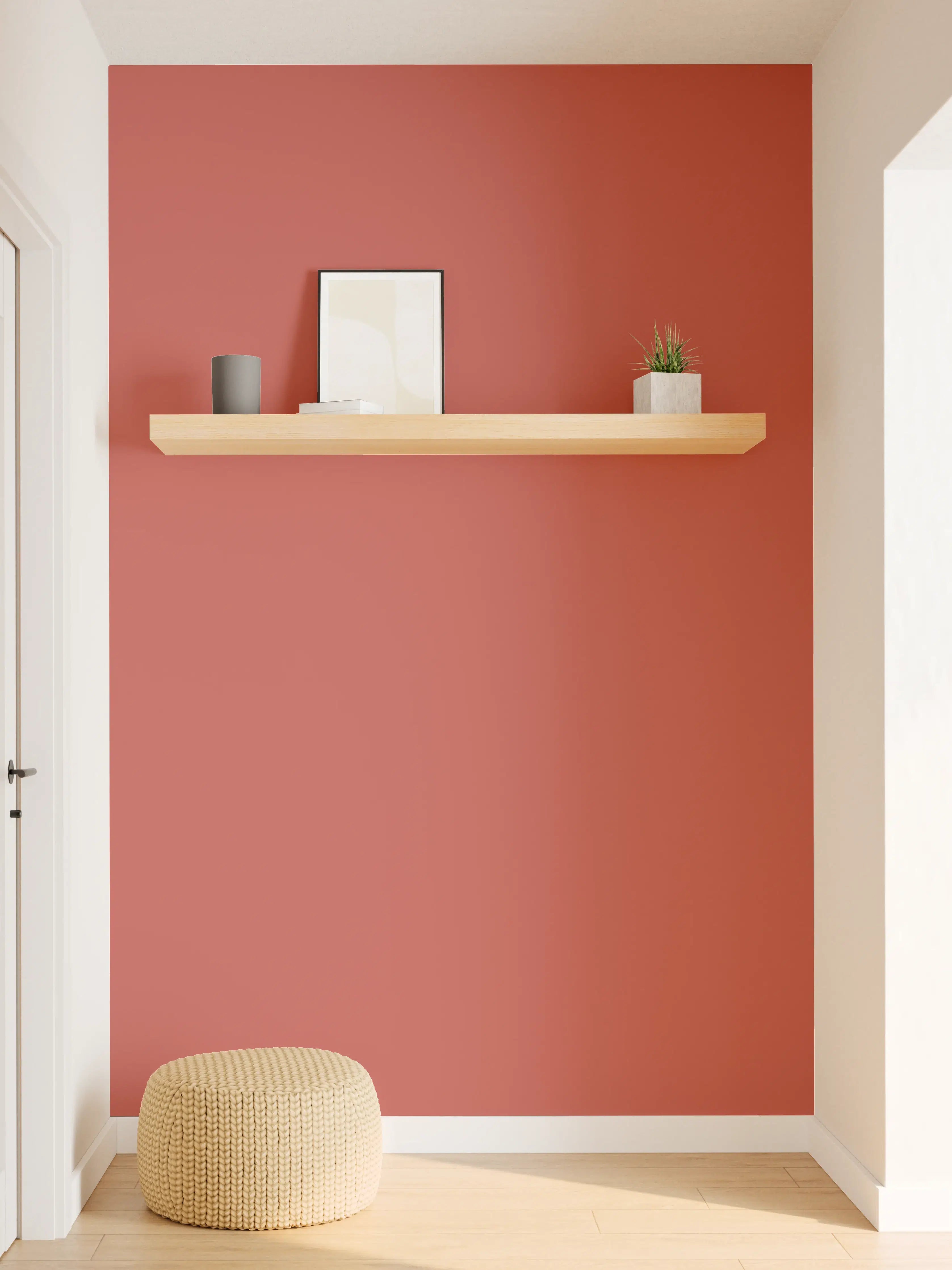 Wandverkleidung Flur - RAL 3033 (Perlrosa)