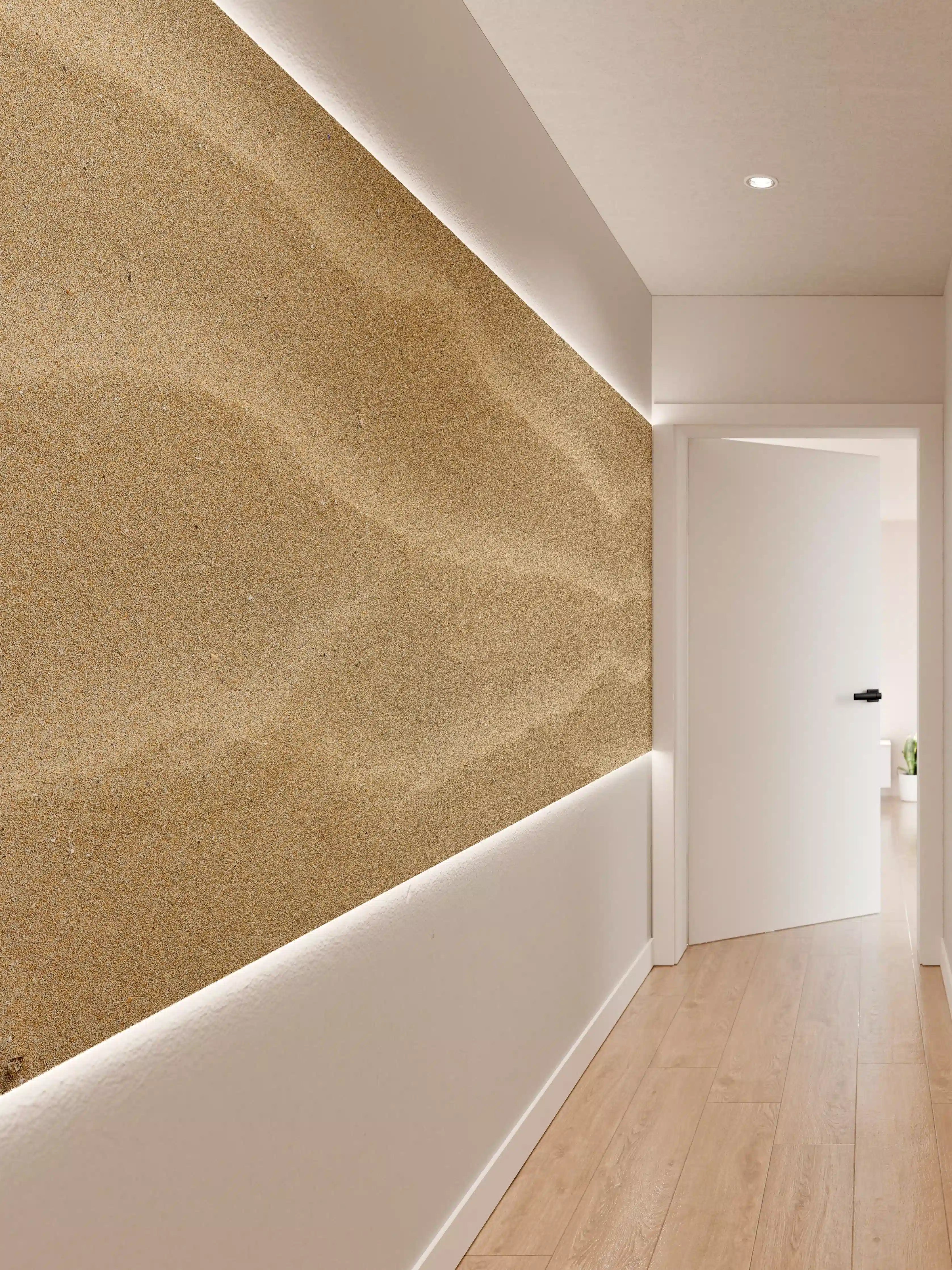 Wandverkleidung Flur - Sanddünen in Natur