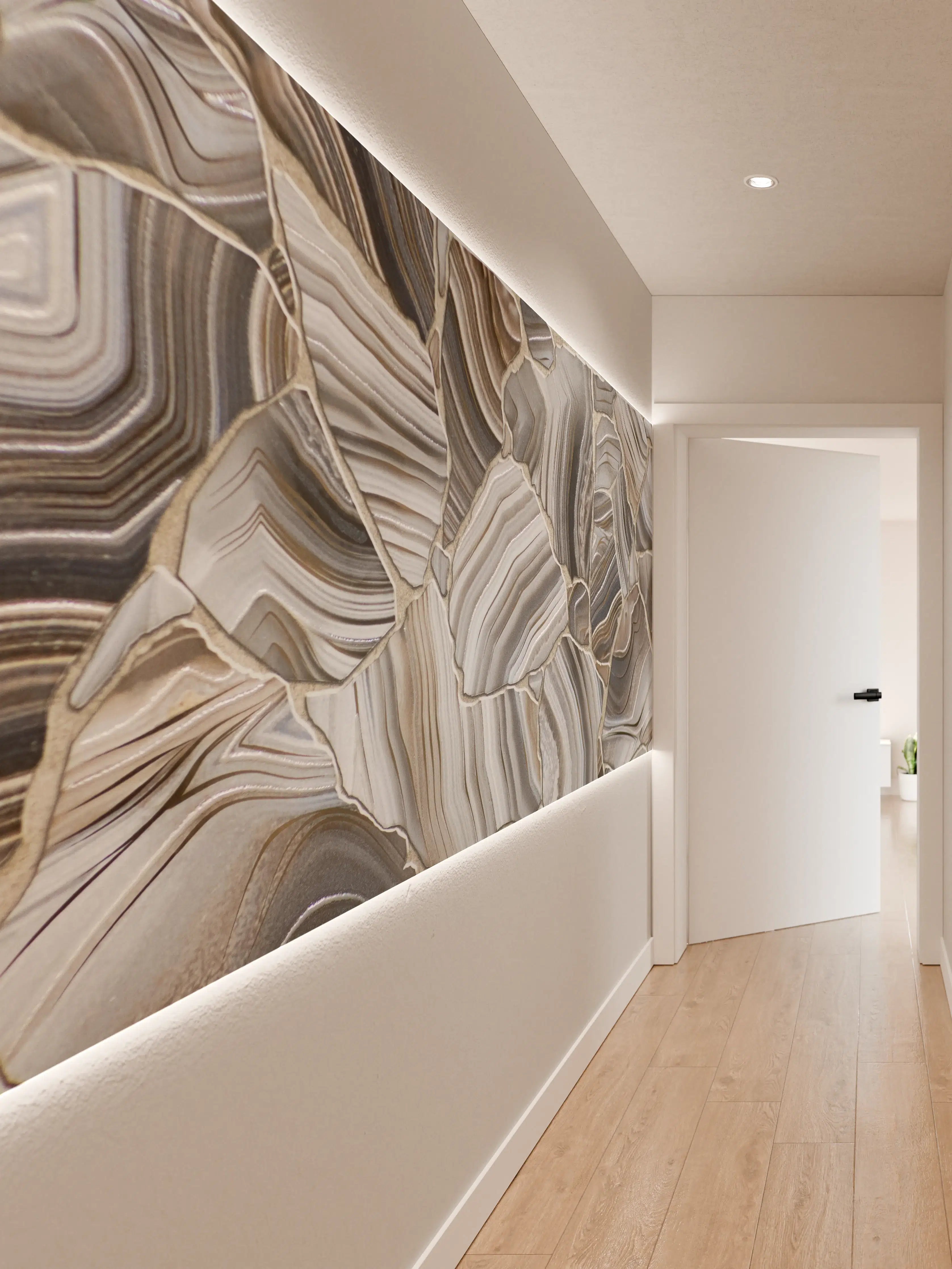 Wandverkleidung Flur - Schöne Naturmotive mit eleganten Farbnuancen