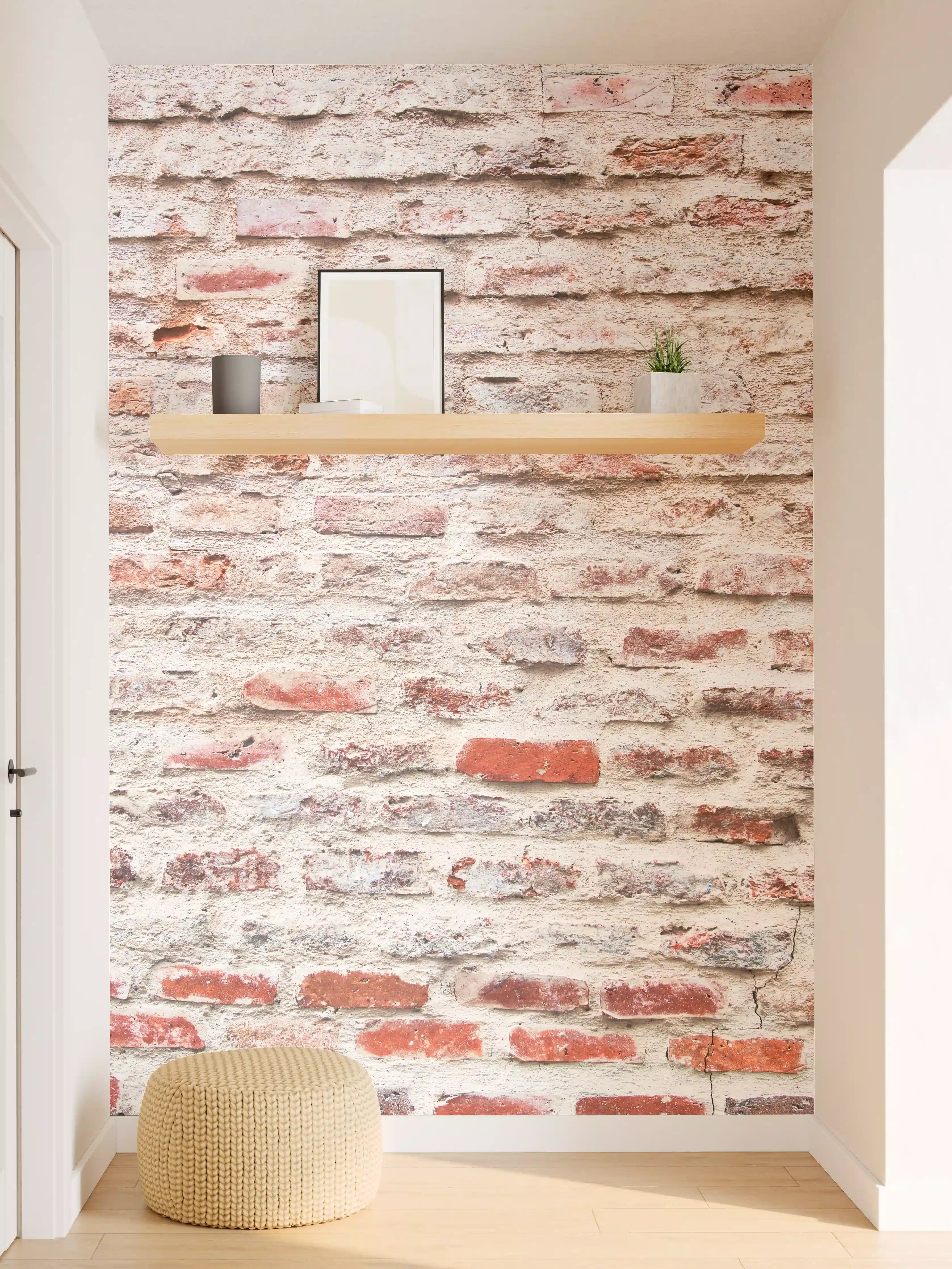 Wandverkleidung Flur - Sehr alte kaputte Steinmauer