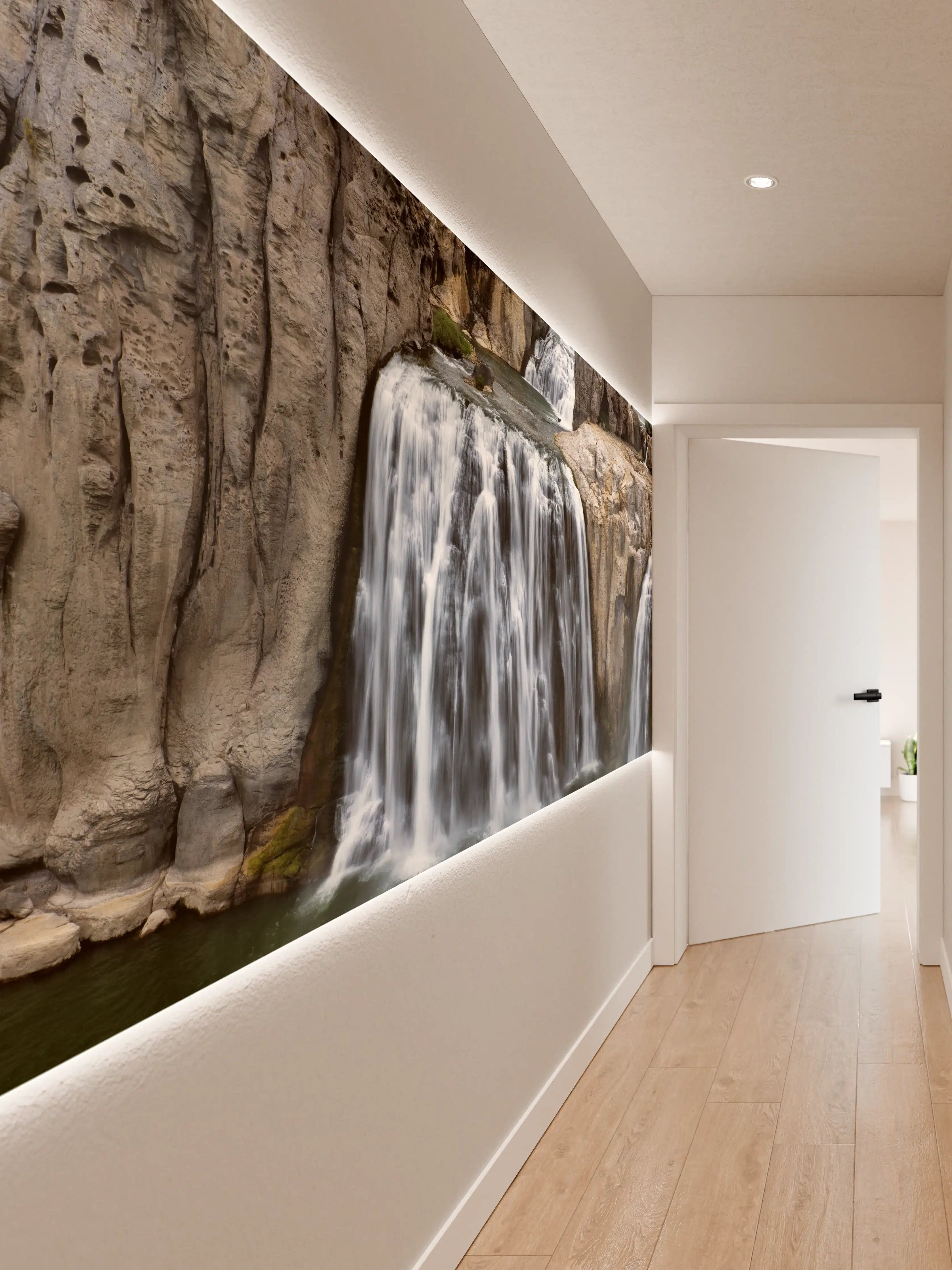 Wandverkleidung Flur - Shoshone Wasserfall