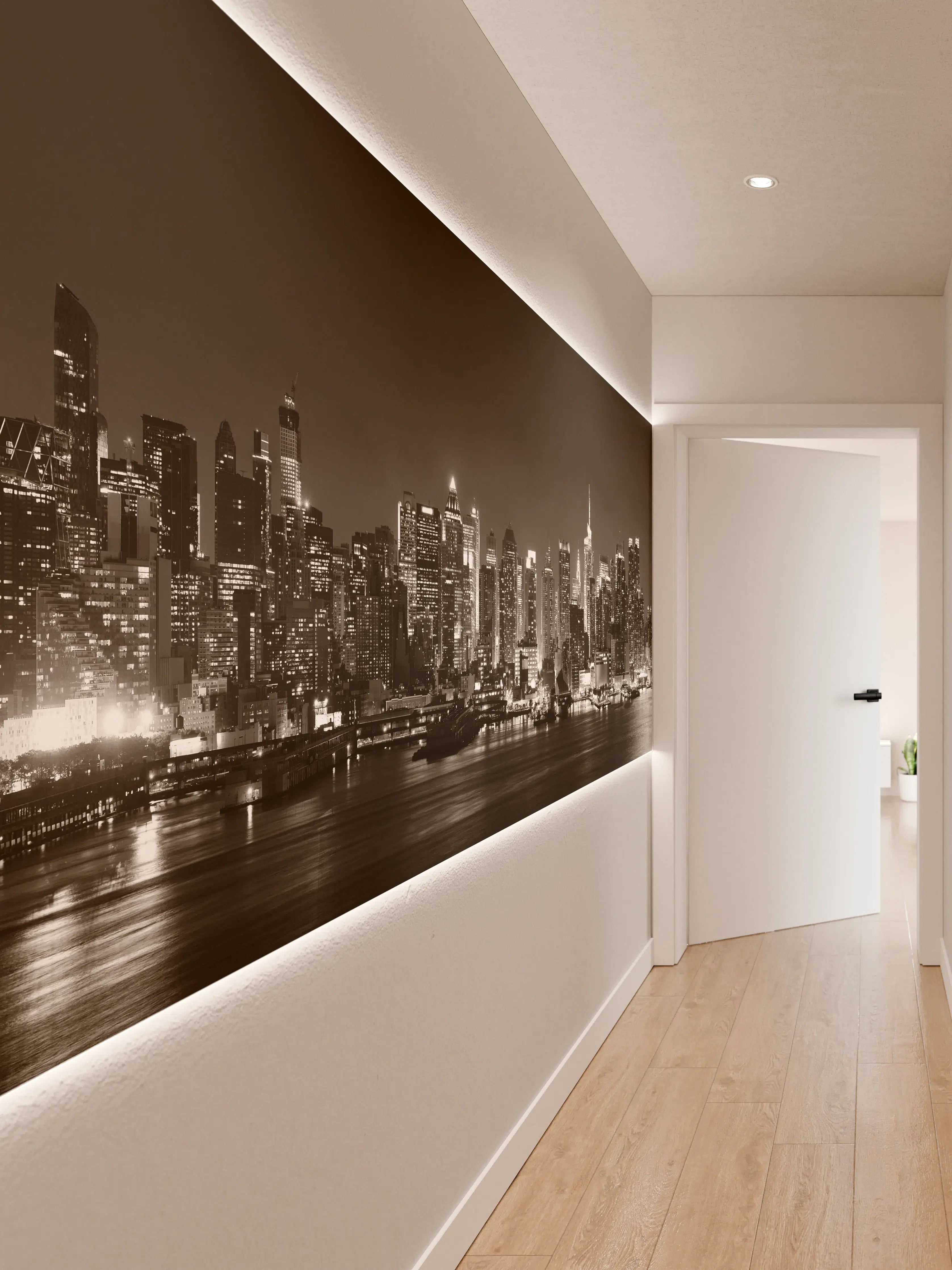 Wandverkleidung Flur - Skyline von Midtown Manhattan