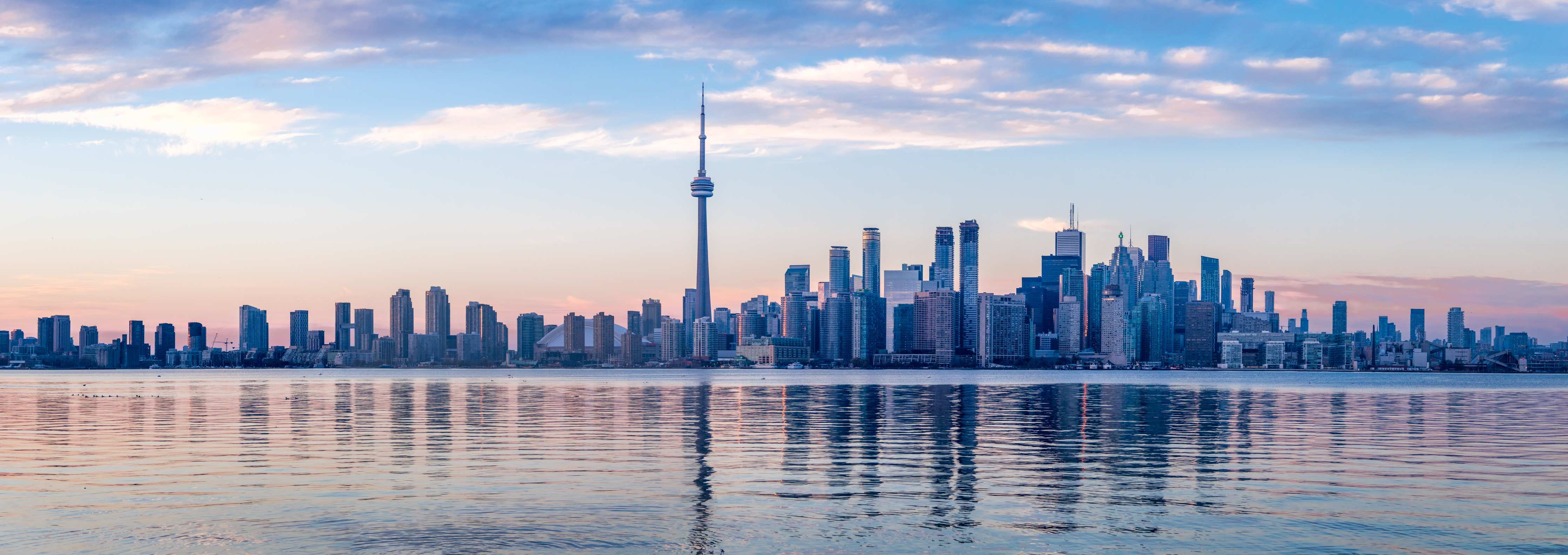 Wandverkleidung Flur-Skyline von Toronto