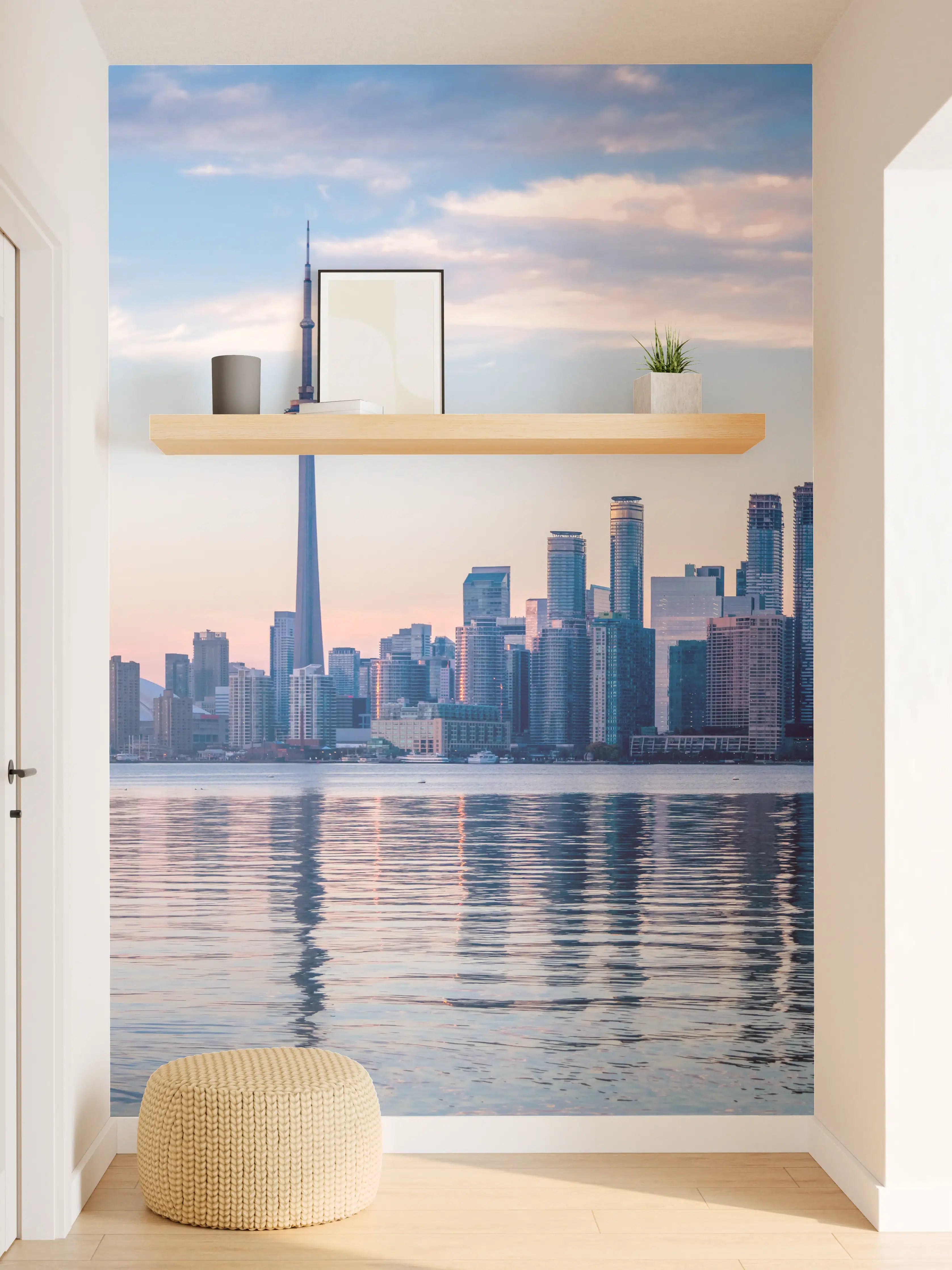 Wandverkleidung Flur - Skyline von Toronto