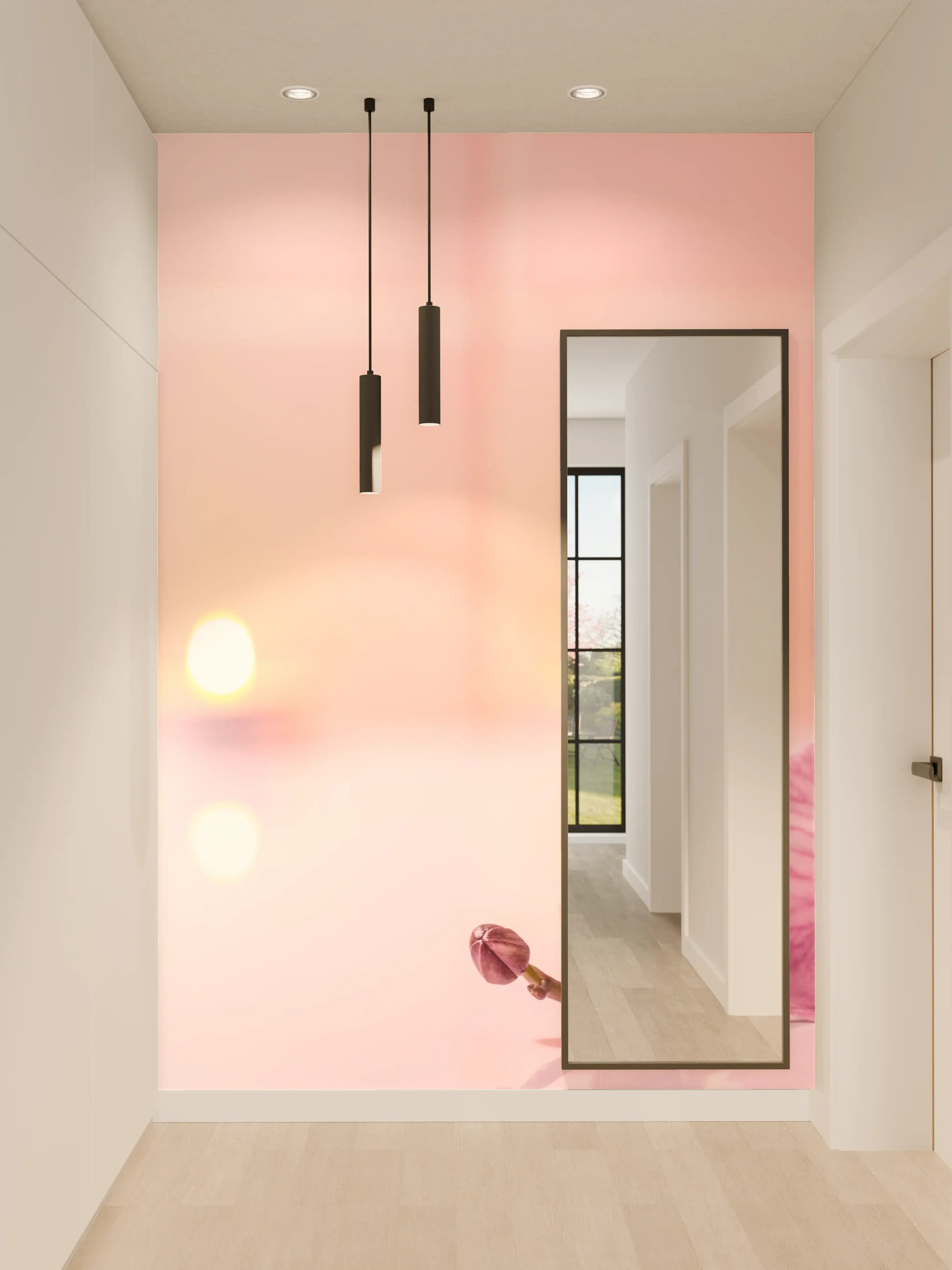 Wandverkleidung Flur - Spa-Stillleben