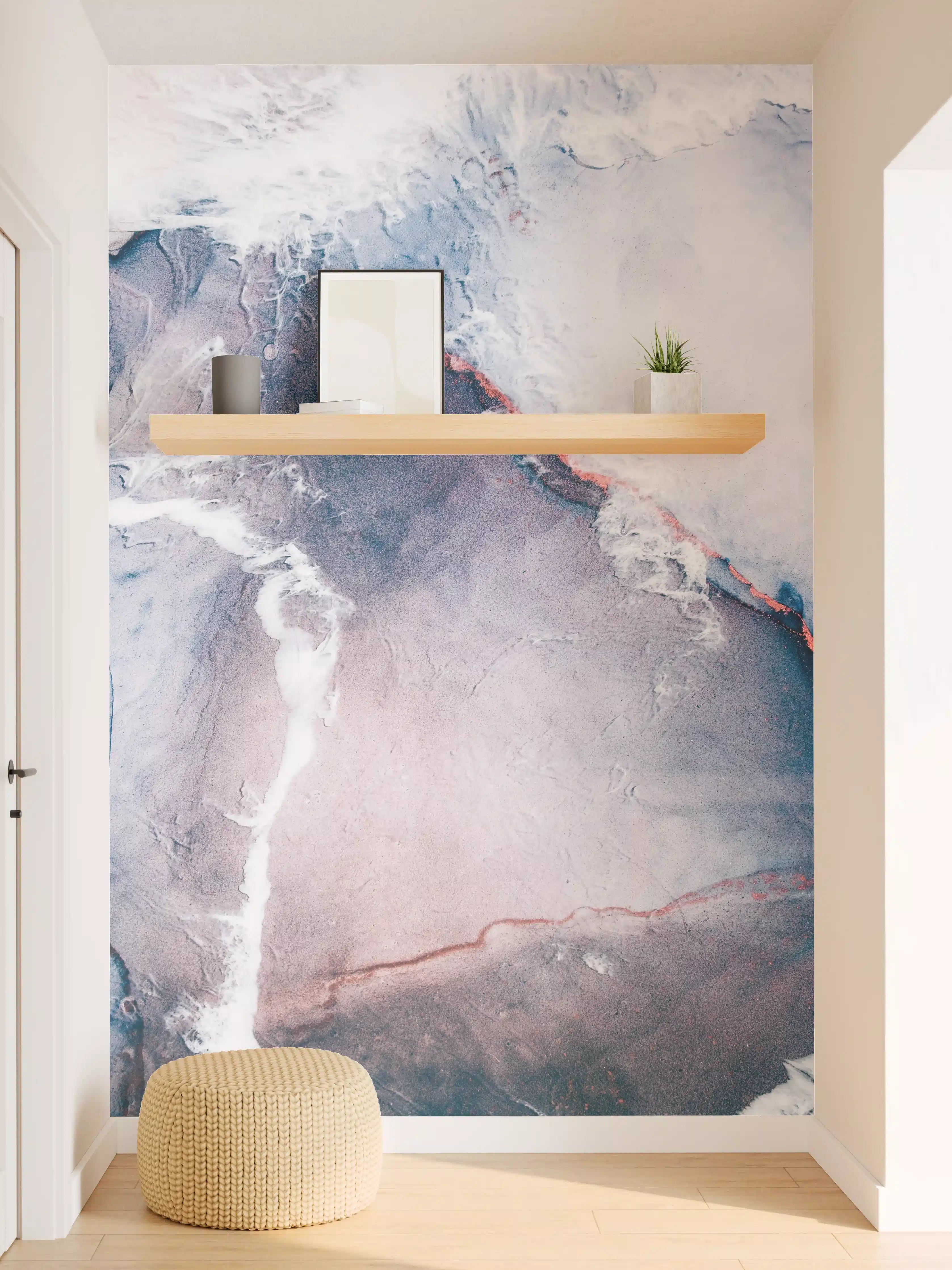 Wandverkleidung Flur - Spektakuläre Luftaufnahme mit dramatischen Farben