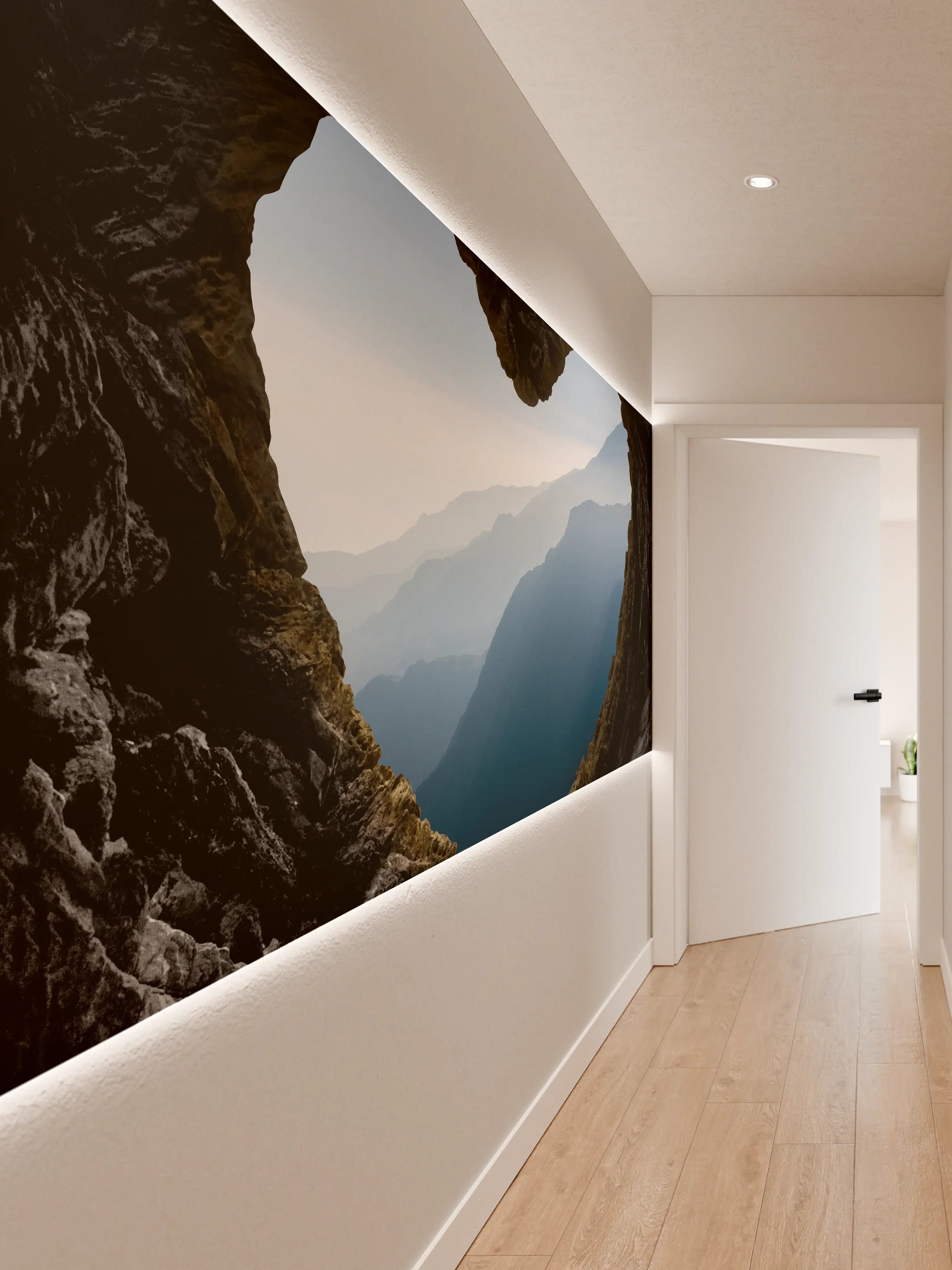 Wandverkleidung Flur - Spektakuläre und mystische Gebirgsschicht