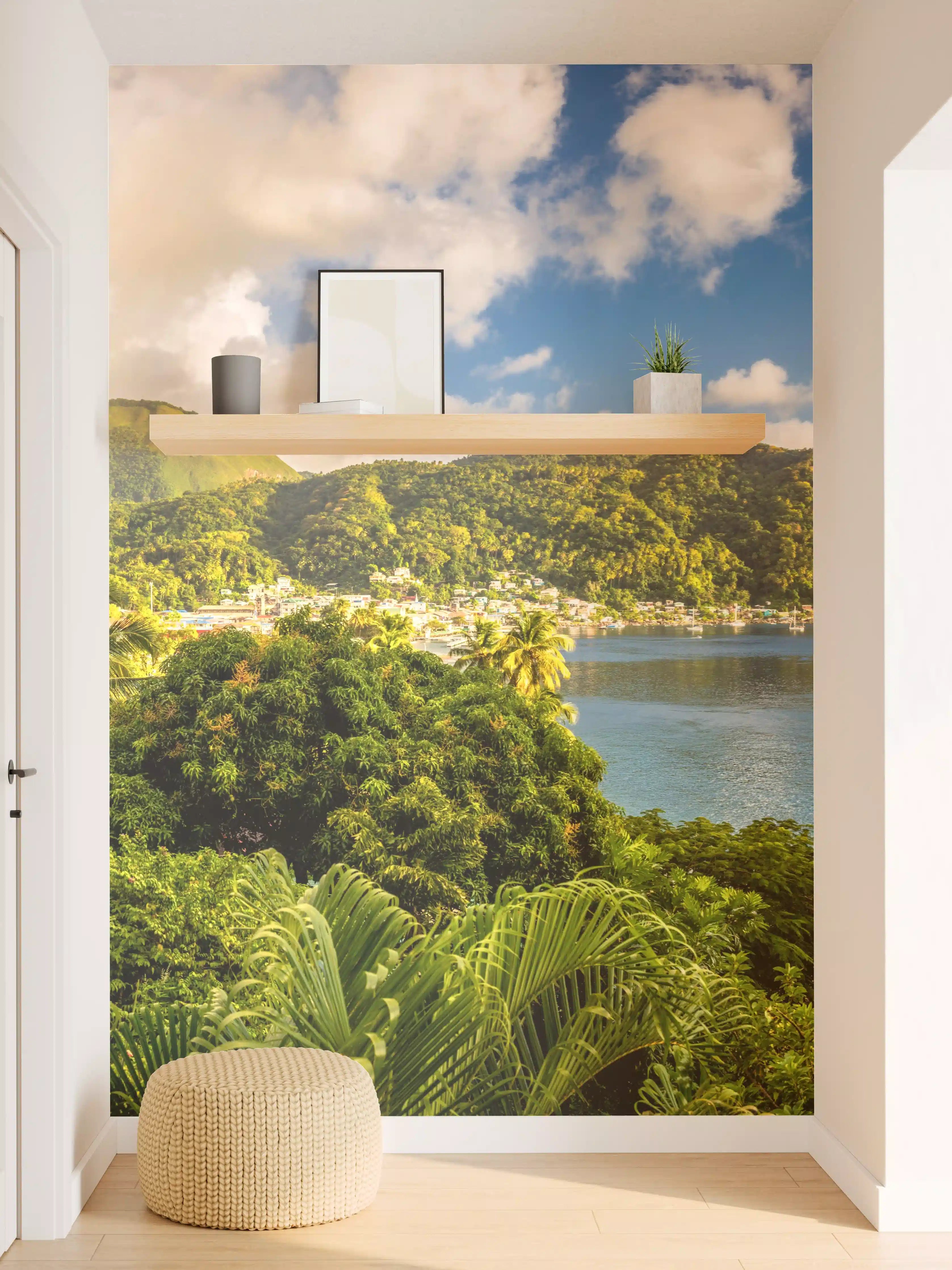 Wandverkleidung Flur - St. Lucia - Karibisches Meer