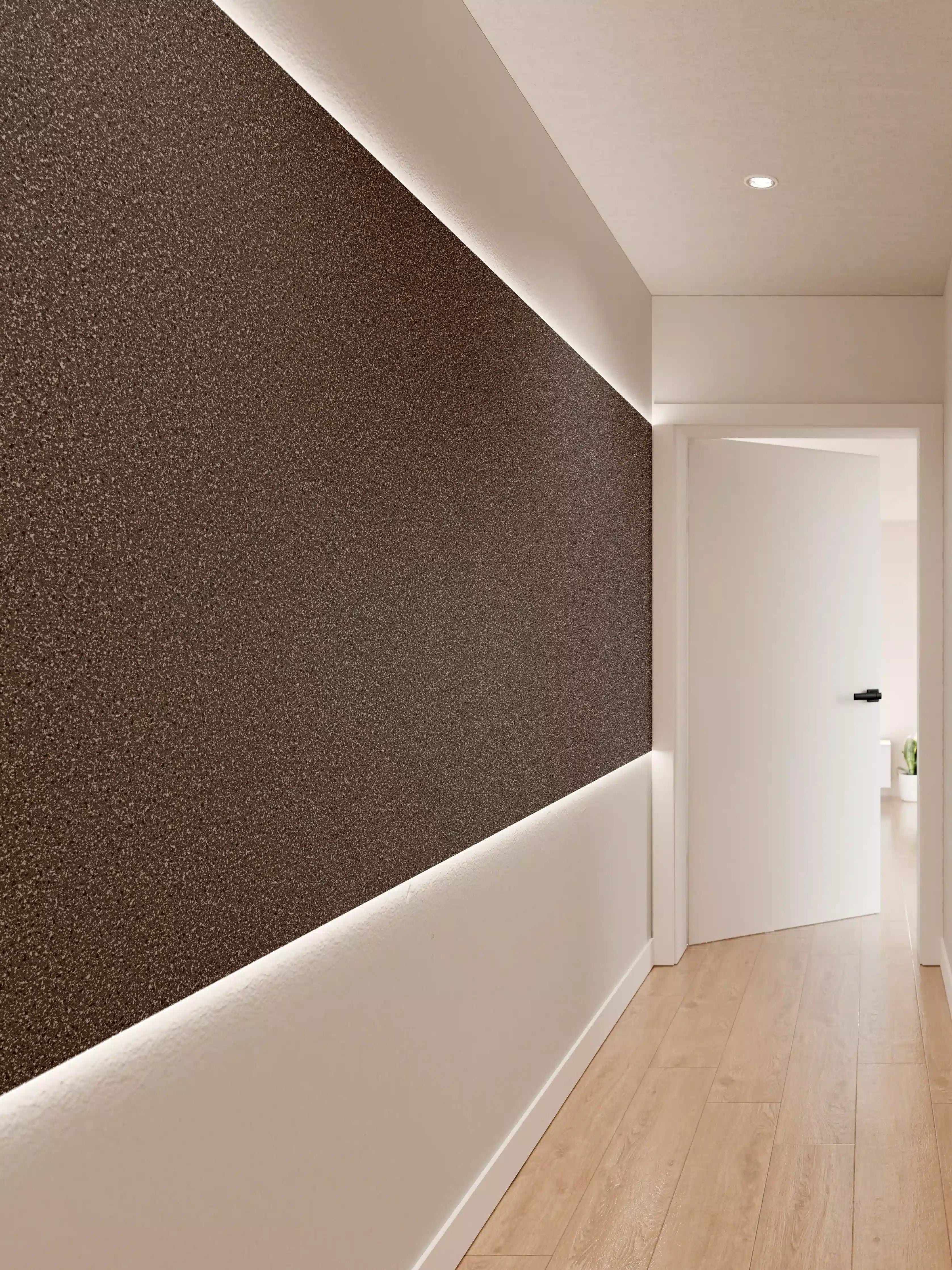 Wandverkleidung Flur - Stein Boden und Wand Muster aus Granit