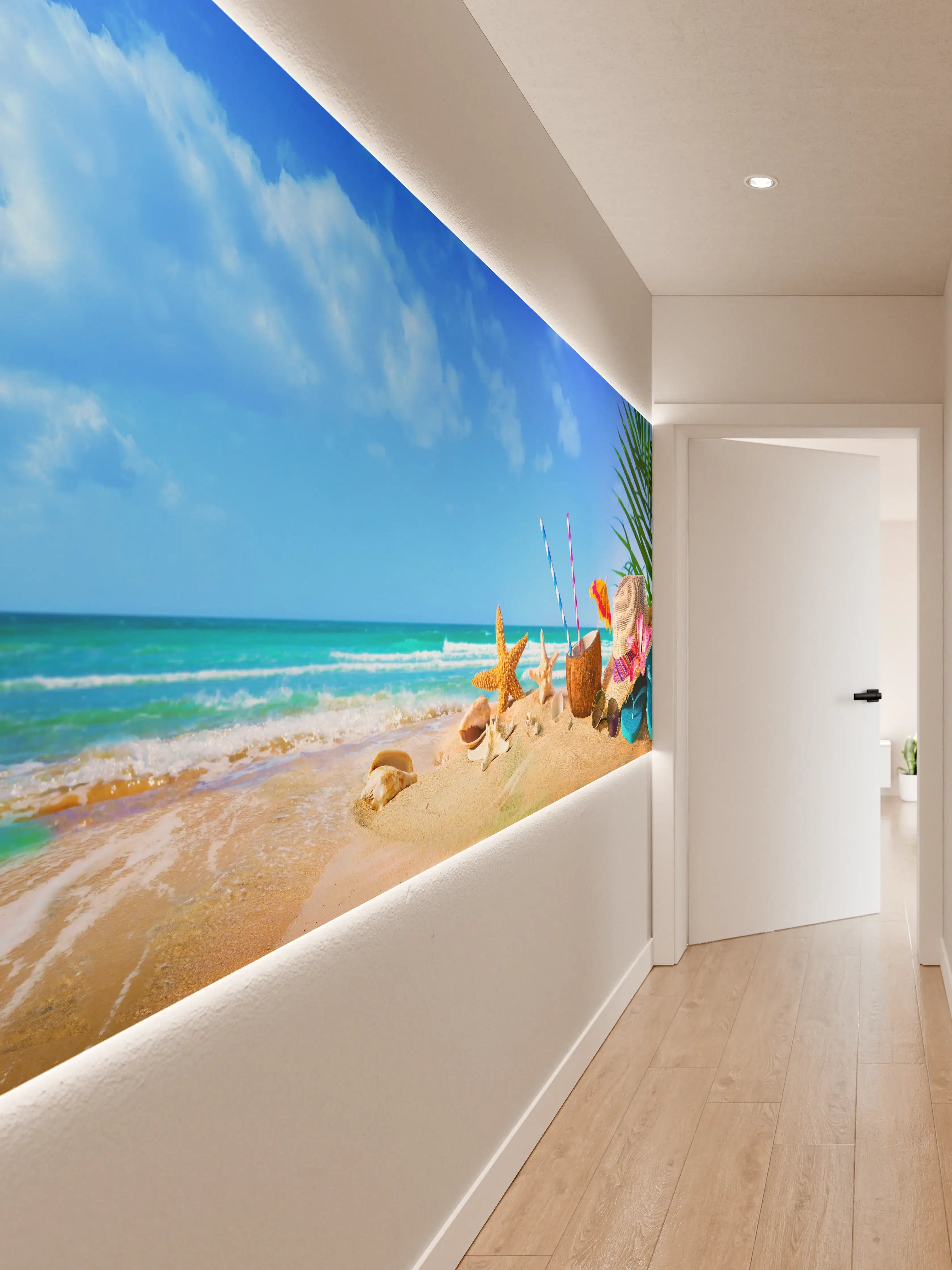 Wandverkleidung Flur - Strandaccesoires