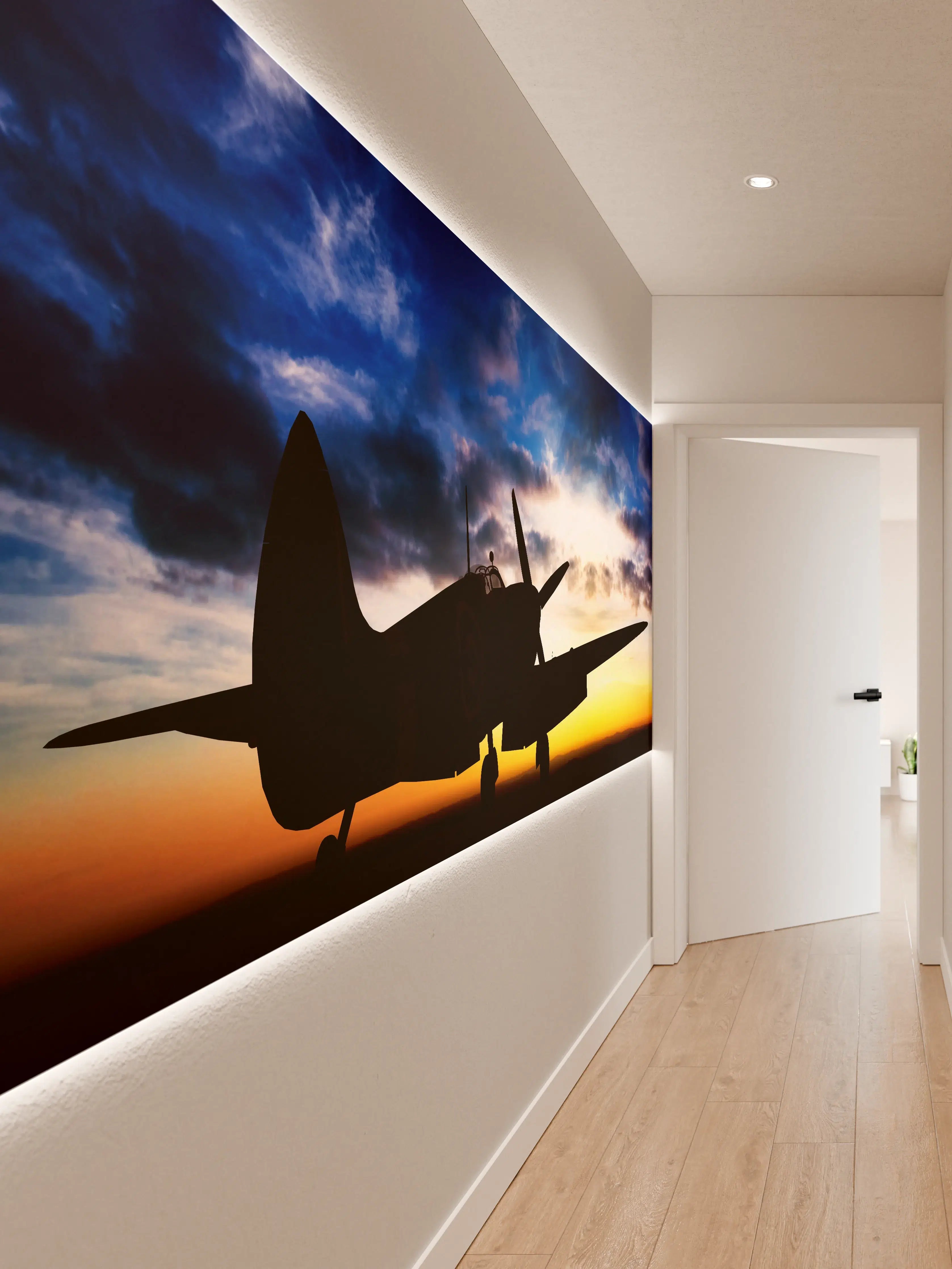 Wandverkleidung Flur - Supermarine Spitfire