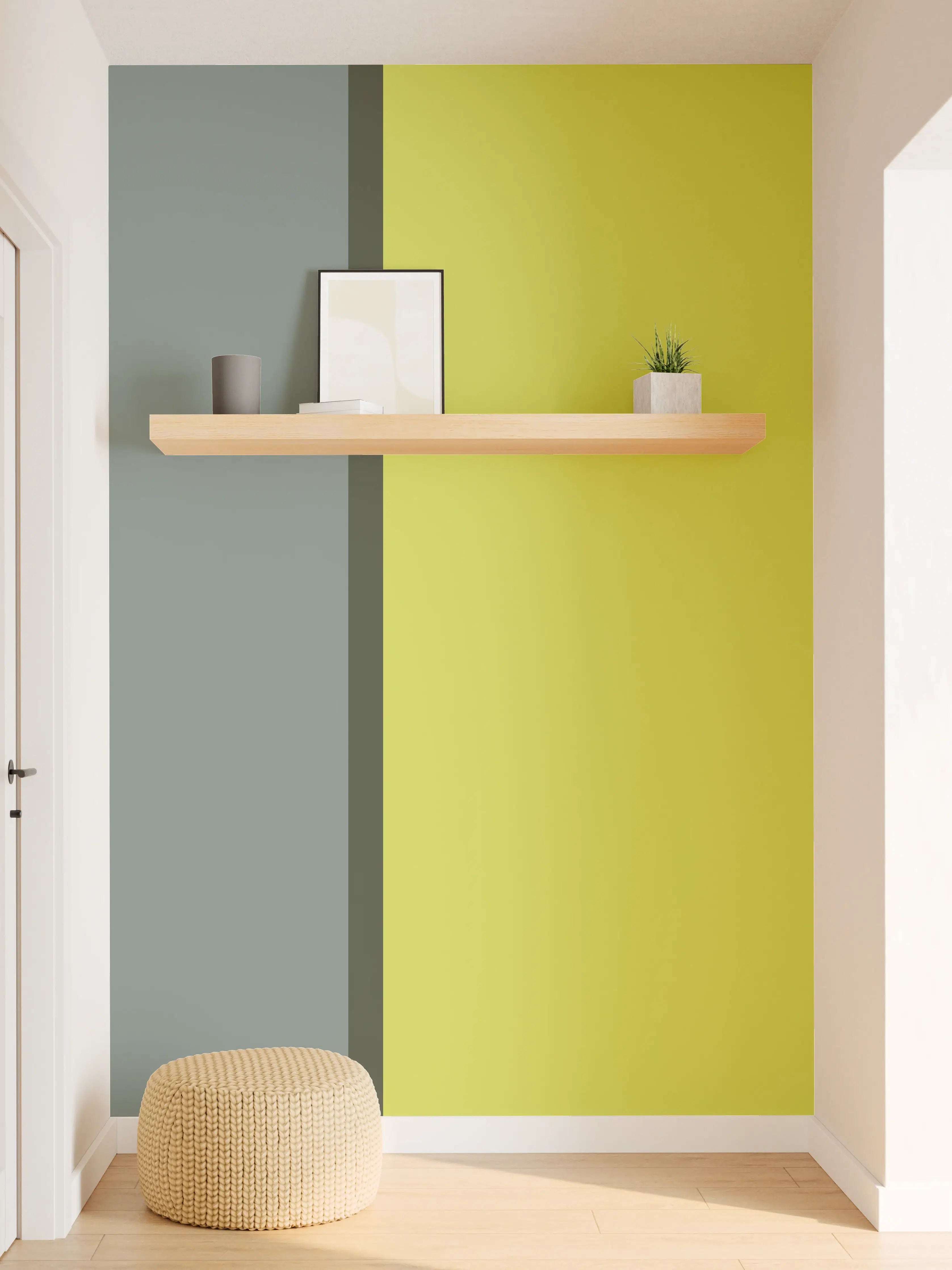 Wandverkleidung Flur - The Greens - Easy Vertical - Matcha