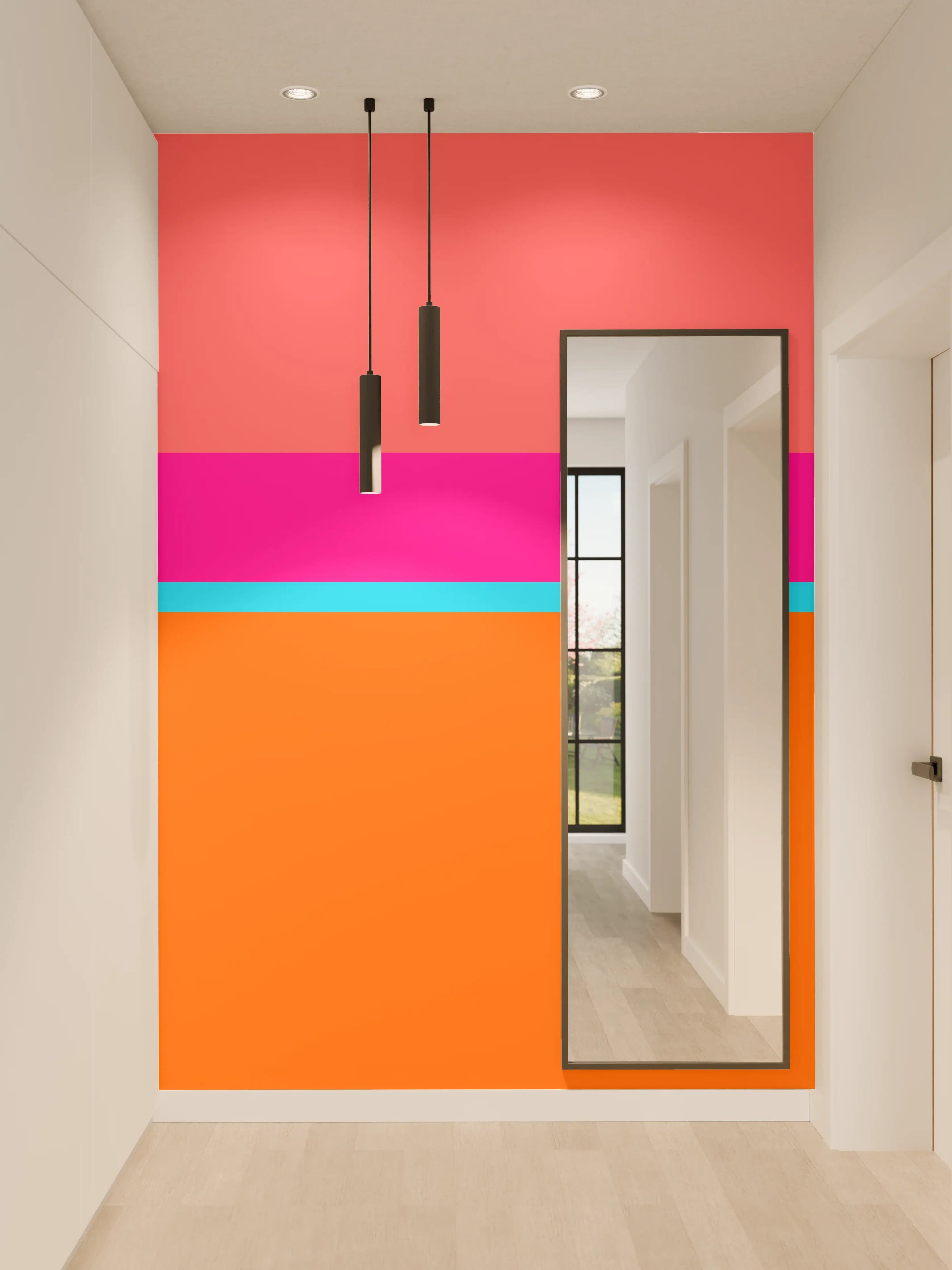 Wandverkleidung Flur - The Neons - Horizontal - Nova
