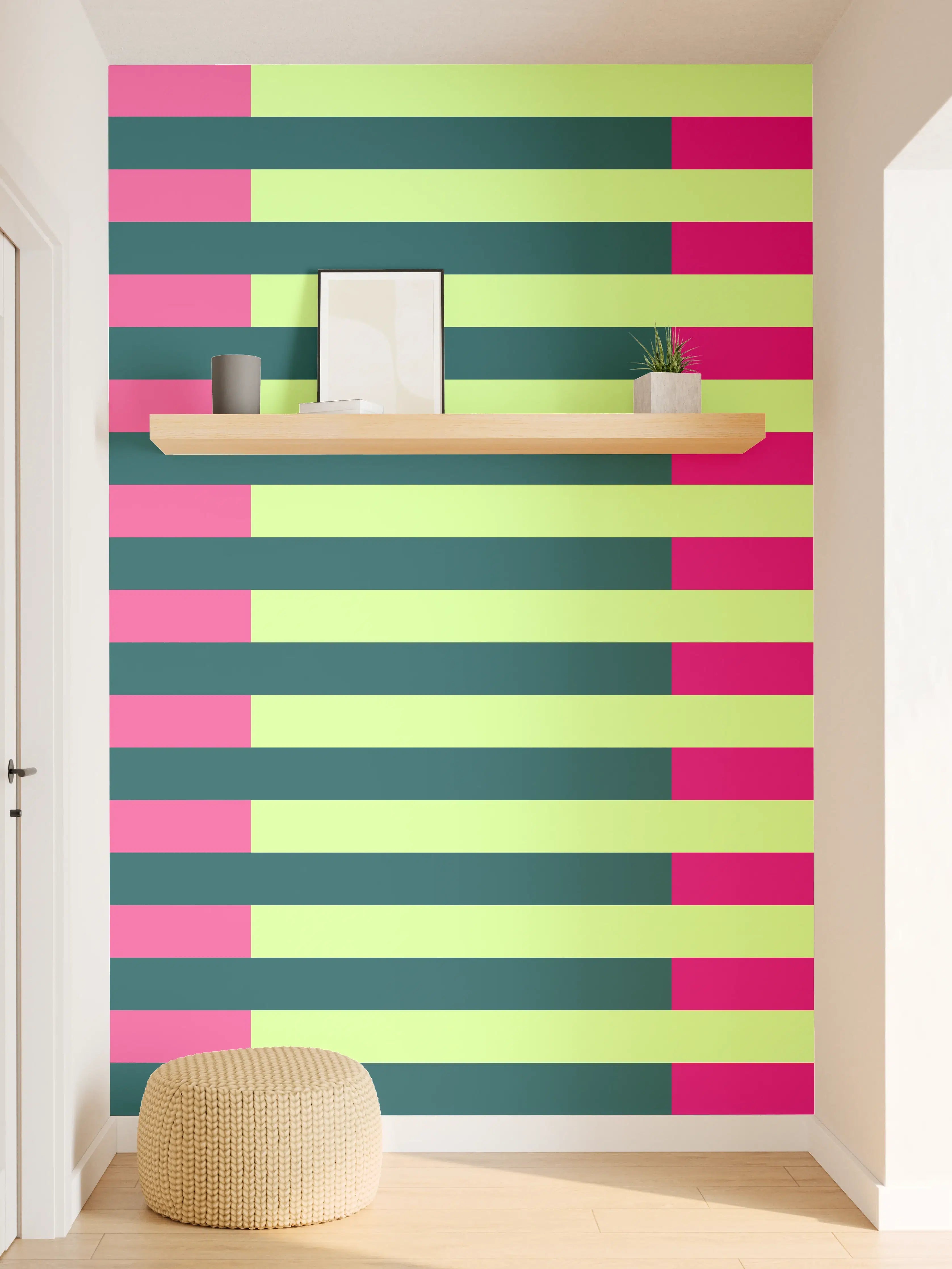 Wandverkleidung Flur - The Neons - Multy Stripes - Lyra