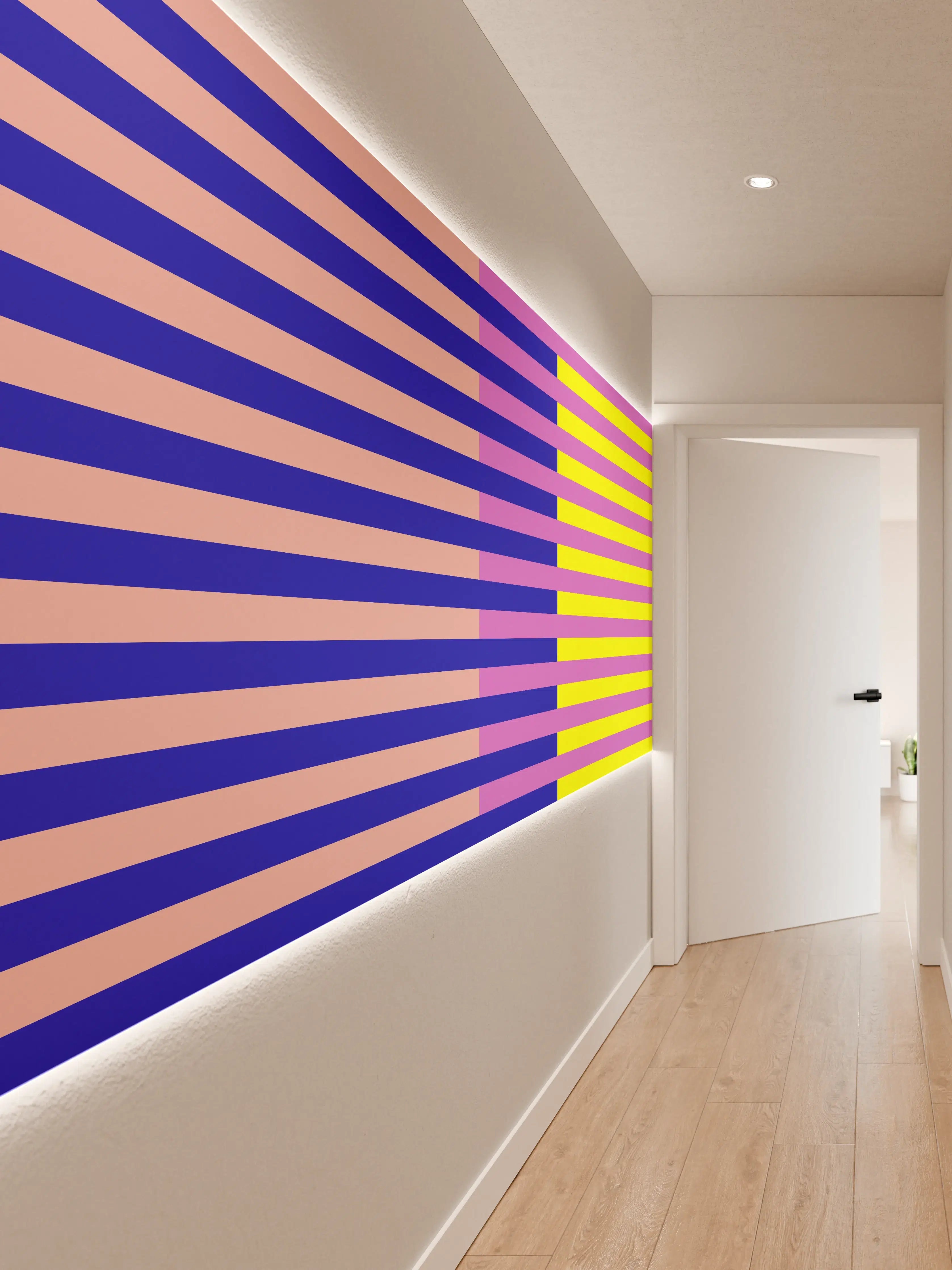 Wandverkleidung Flur - The Neons - Multy Stripes - Stellar