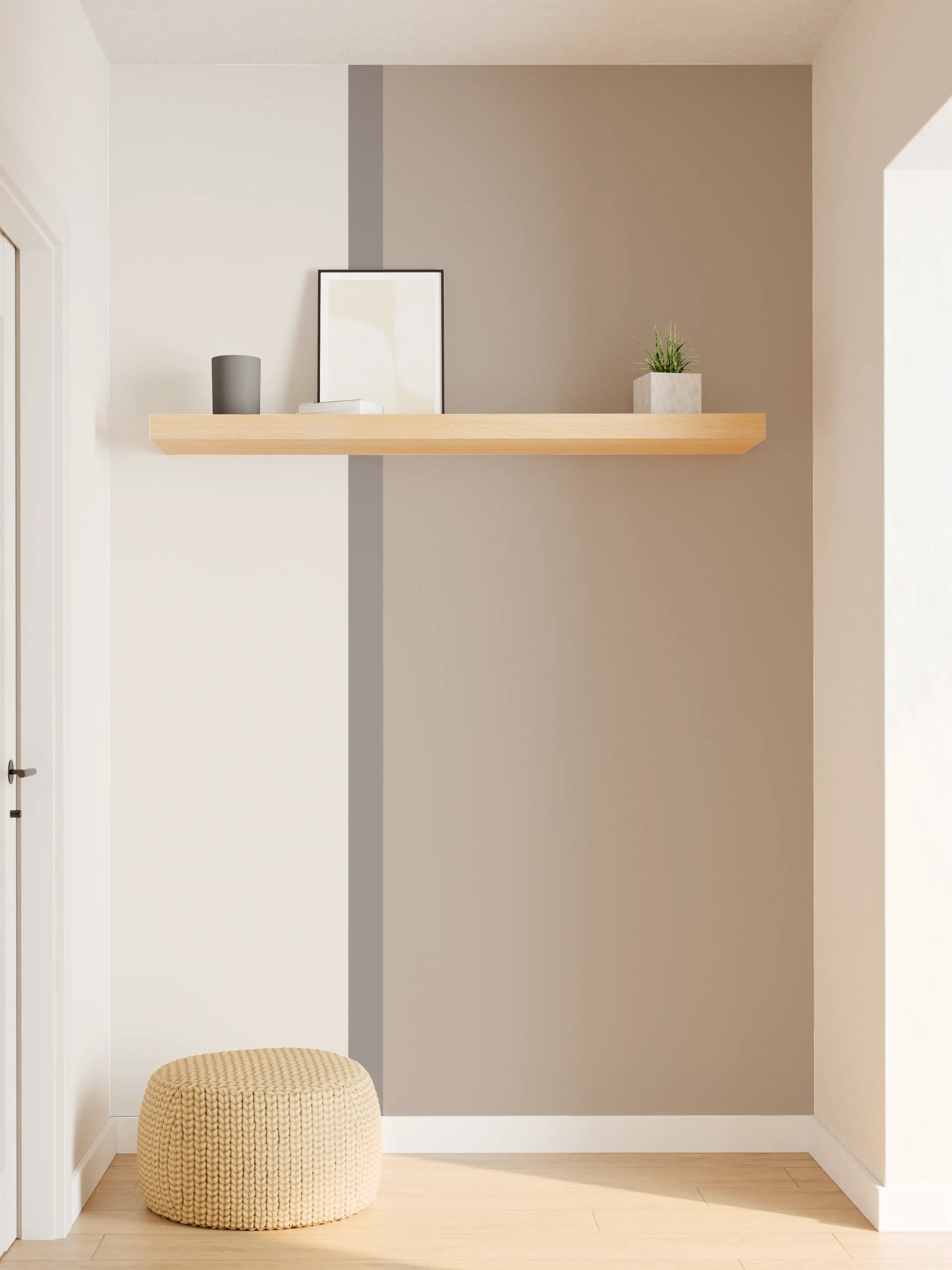 Wandverkleidung Flur - The Nudes - Easy Vertikal - Fog