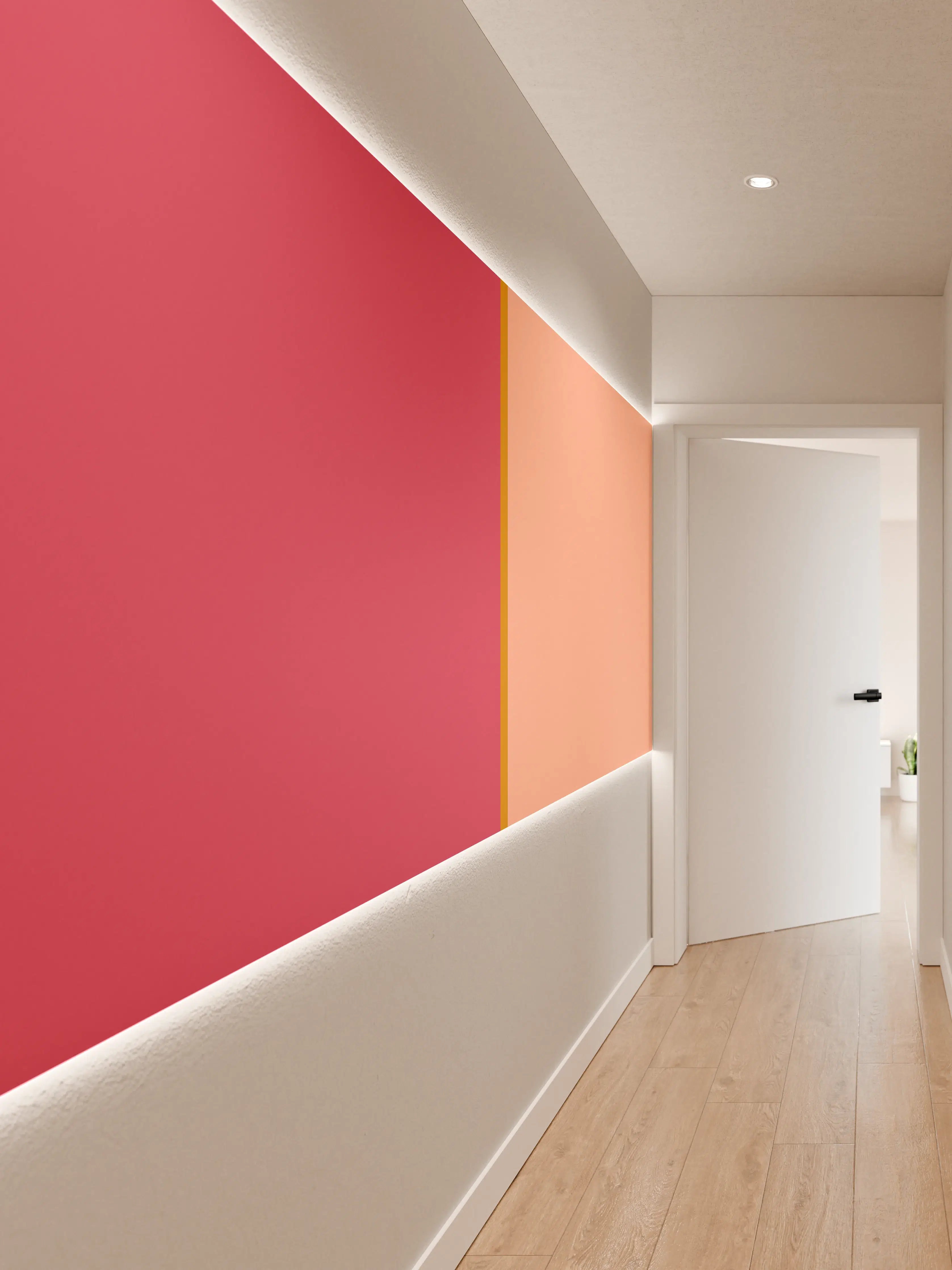 Wandverkleidung Flur - The Oranges - Easy Vertical - Cotton Candy