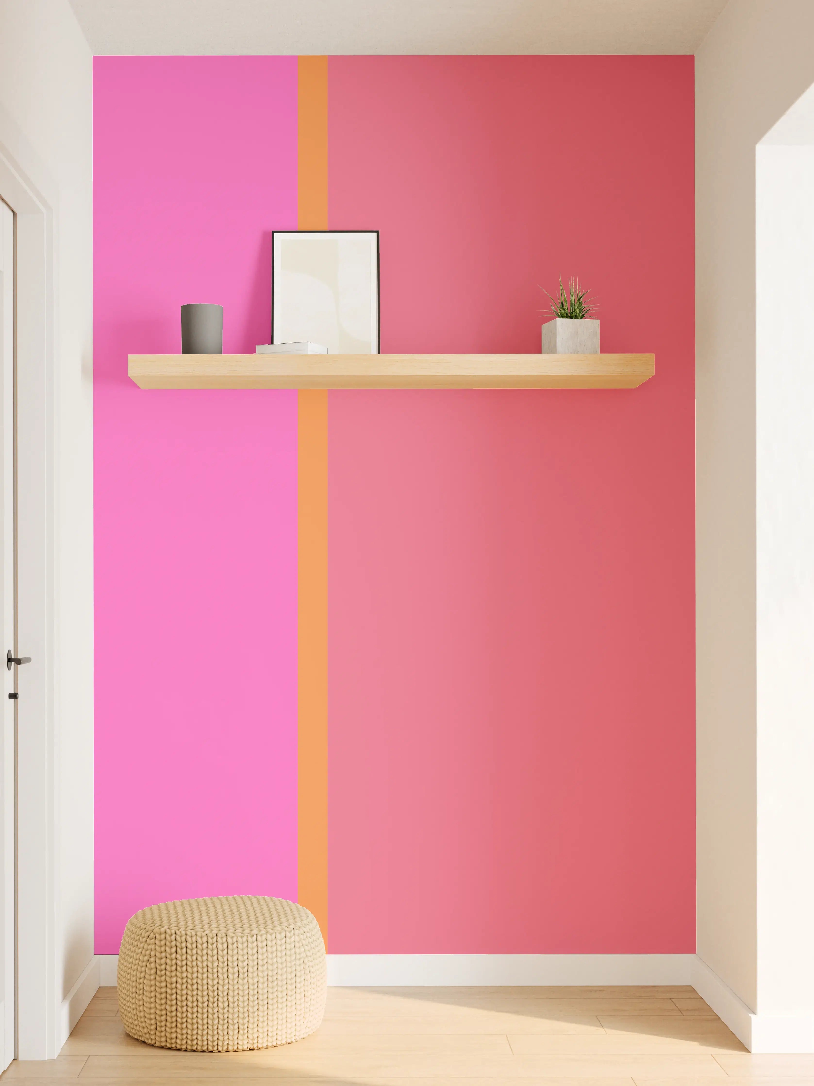 Wandverkleidung Flur - The Oranges - Easy Vertical - Fuchsia