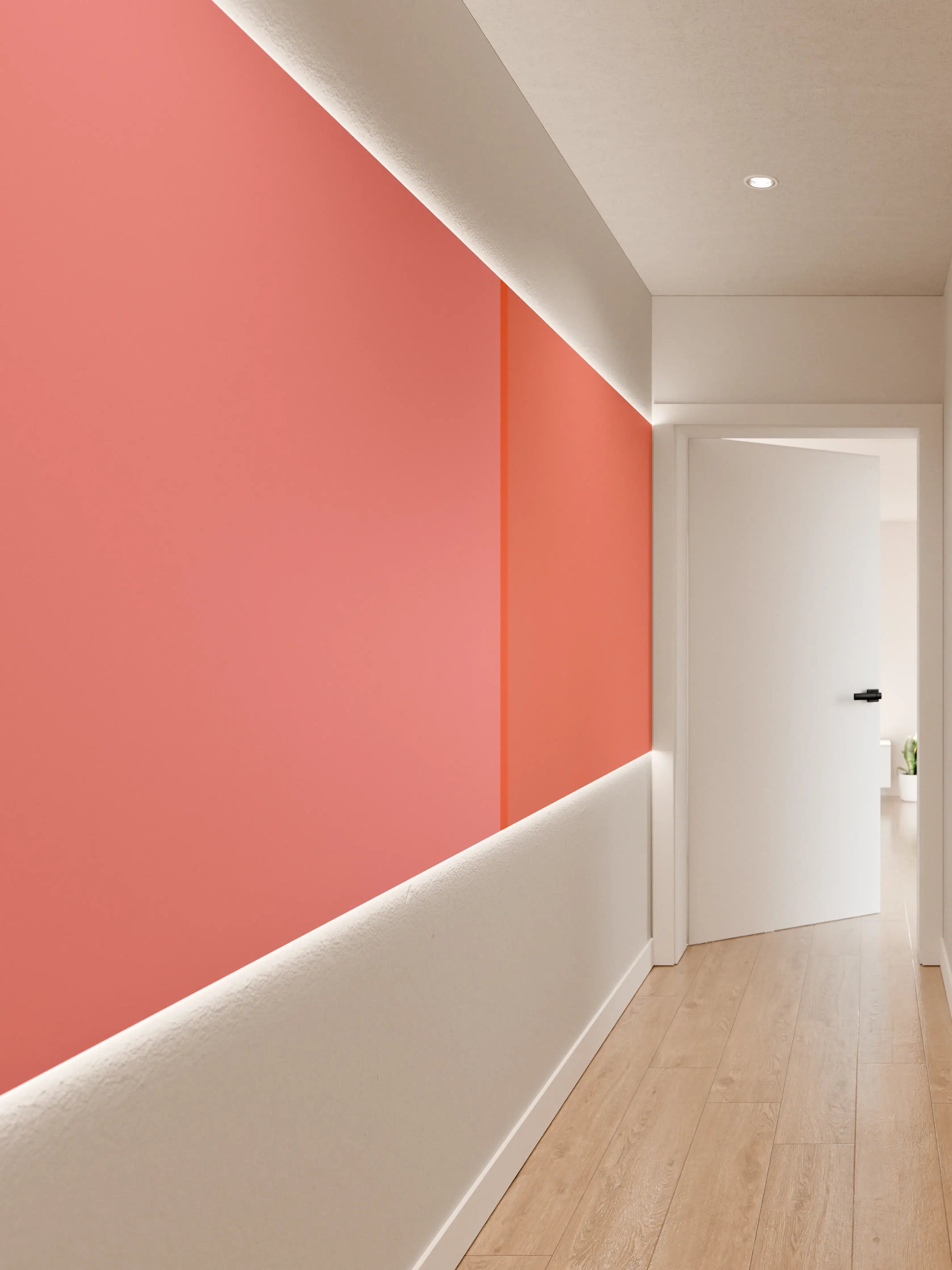 Wandverkleidung Flur - The Oranges - Easy Vertical - Salmon