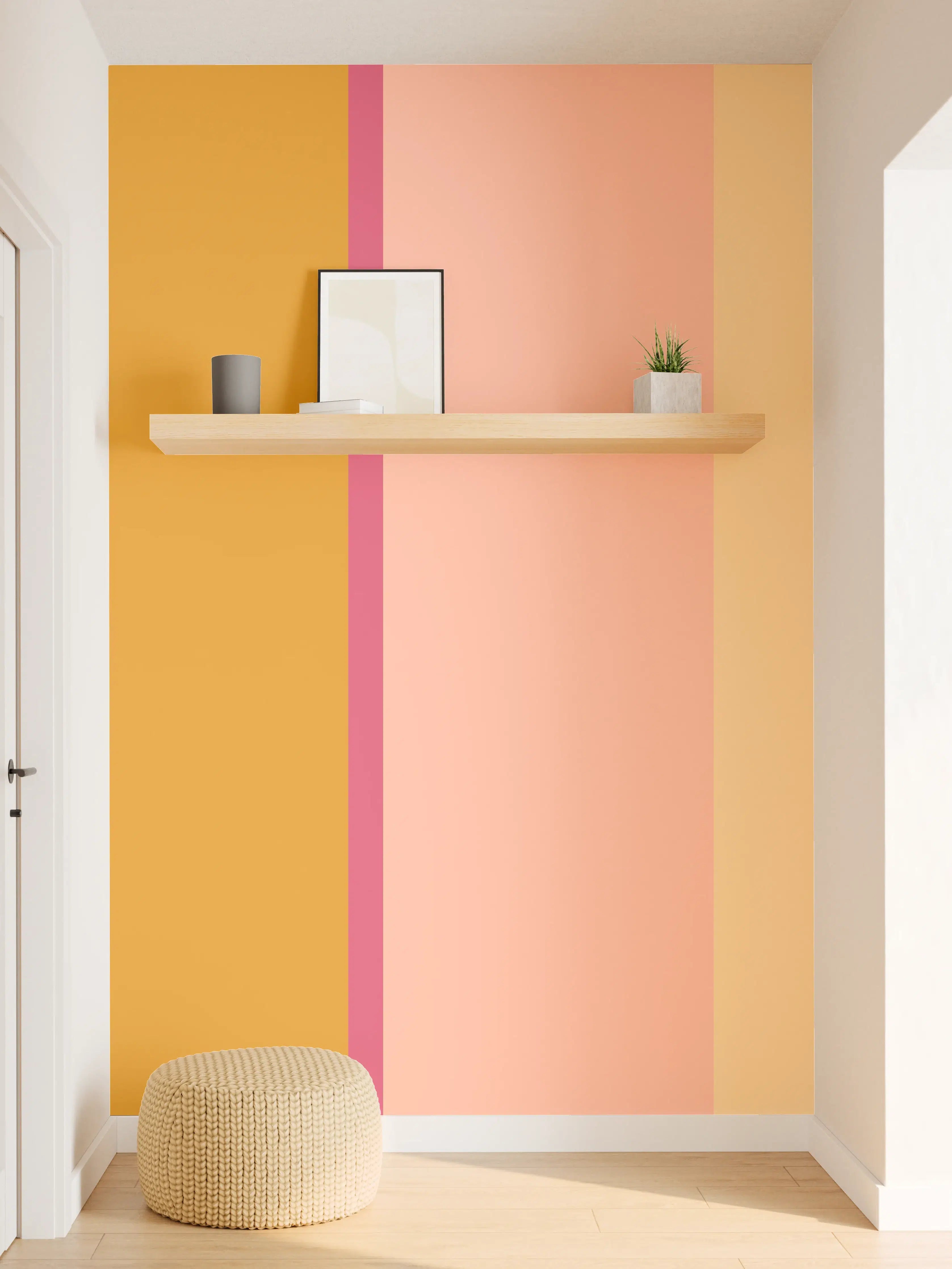 Wandverkleidung Flur - The Oranges - Vertical - Cotton Candy