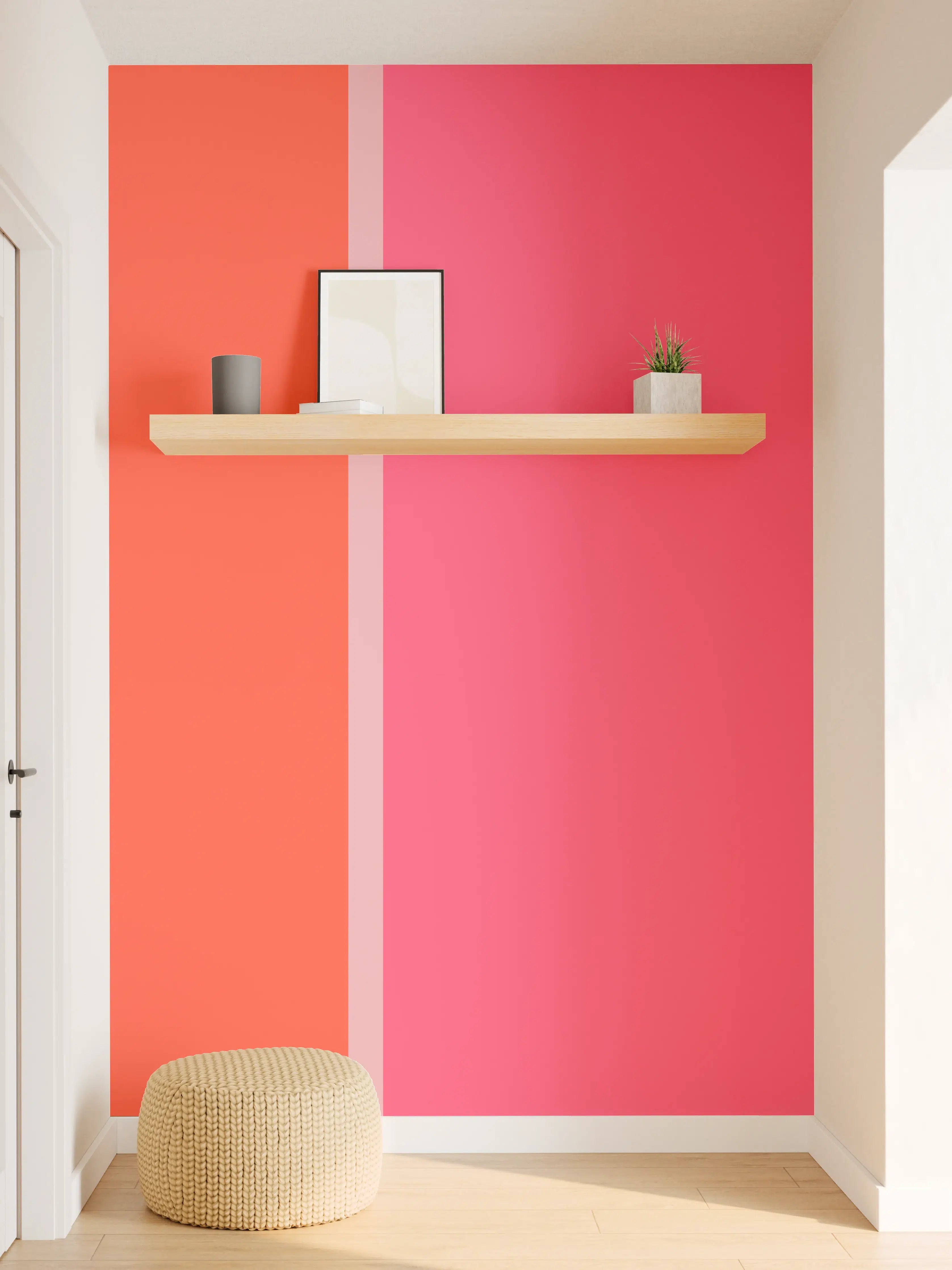 Wandverkleidung Flur - The Reds - Easy Vertikal - Strawberry