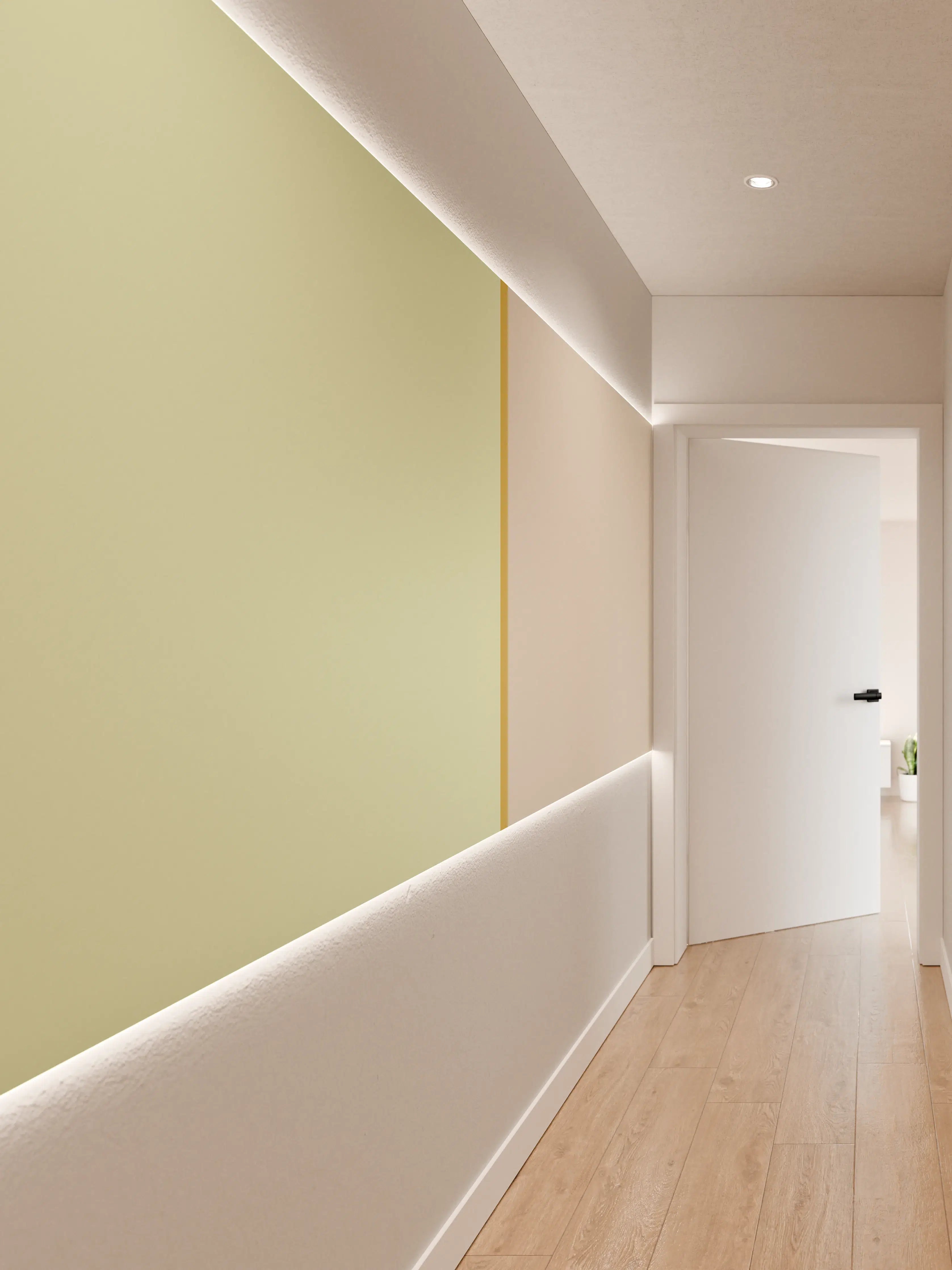 Wandverkleidung Flur - The Springs - Easy Vertikal - Birch