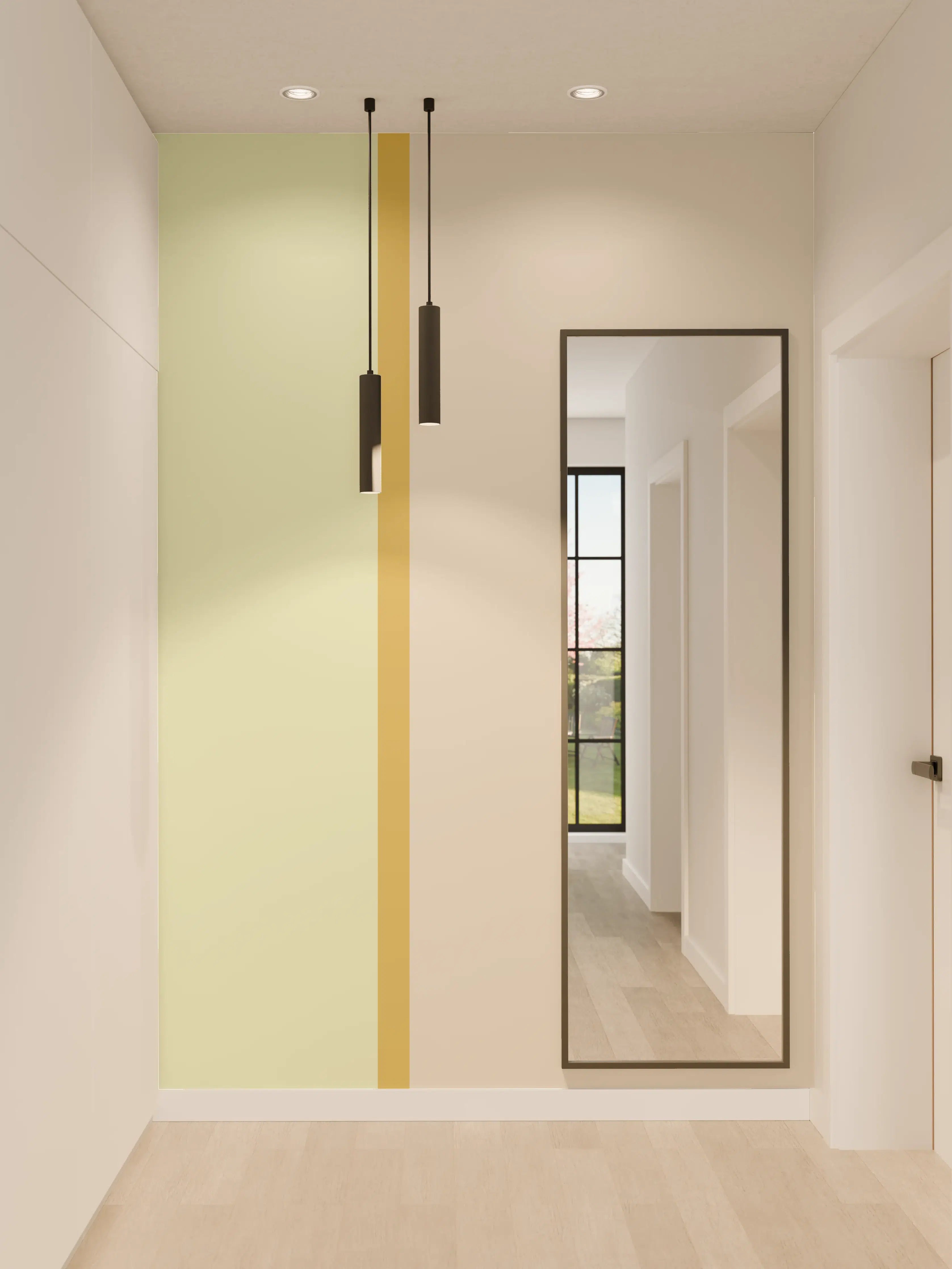 Wandverkleidung Flur - The Springs - Easy Vertikal - Birch