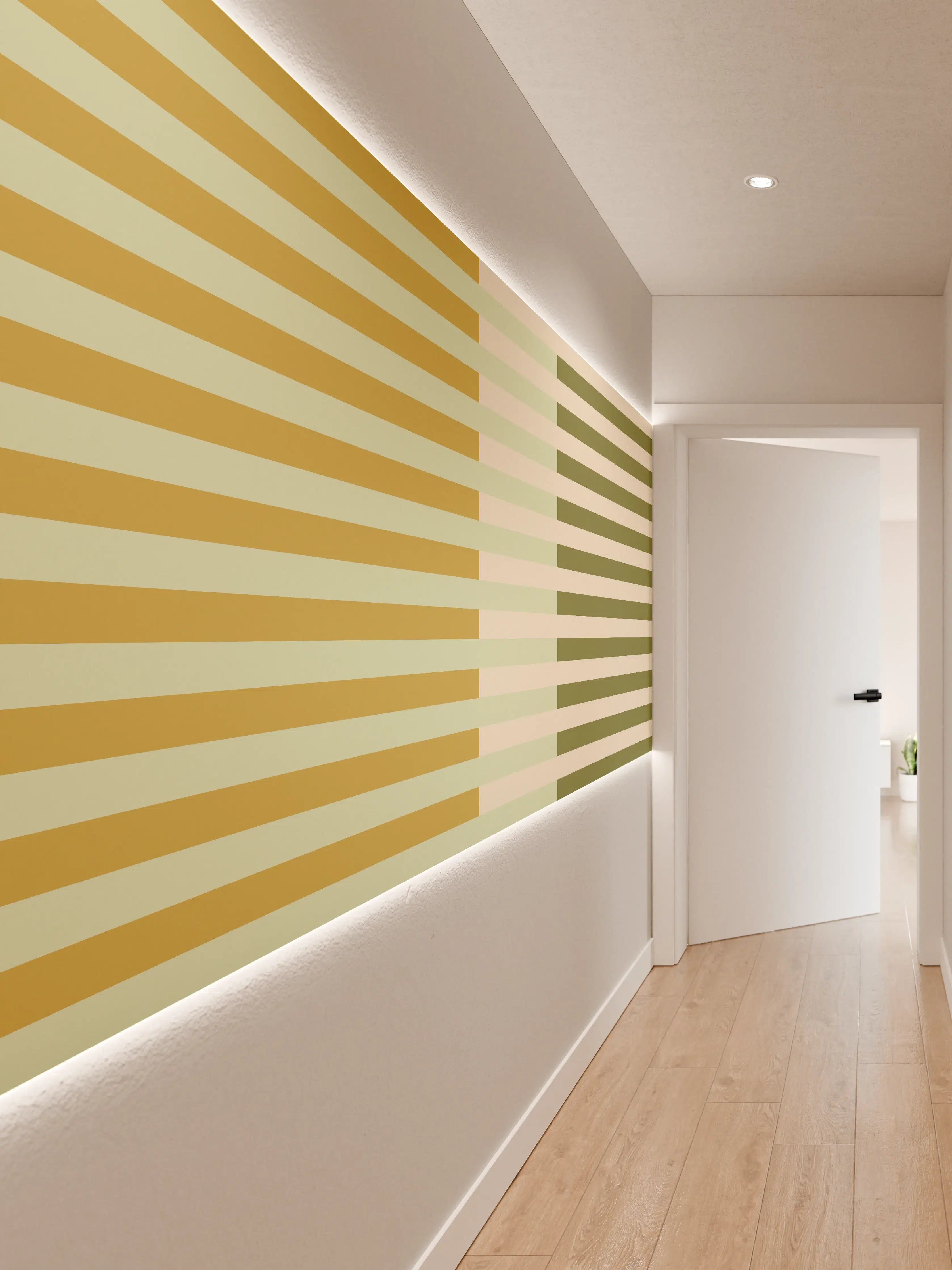 Wandverkleidung Flur - The Springs - Multy Stripes - Birch