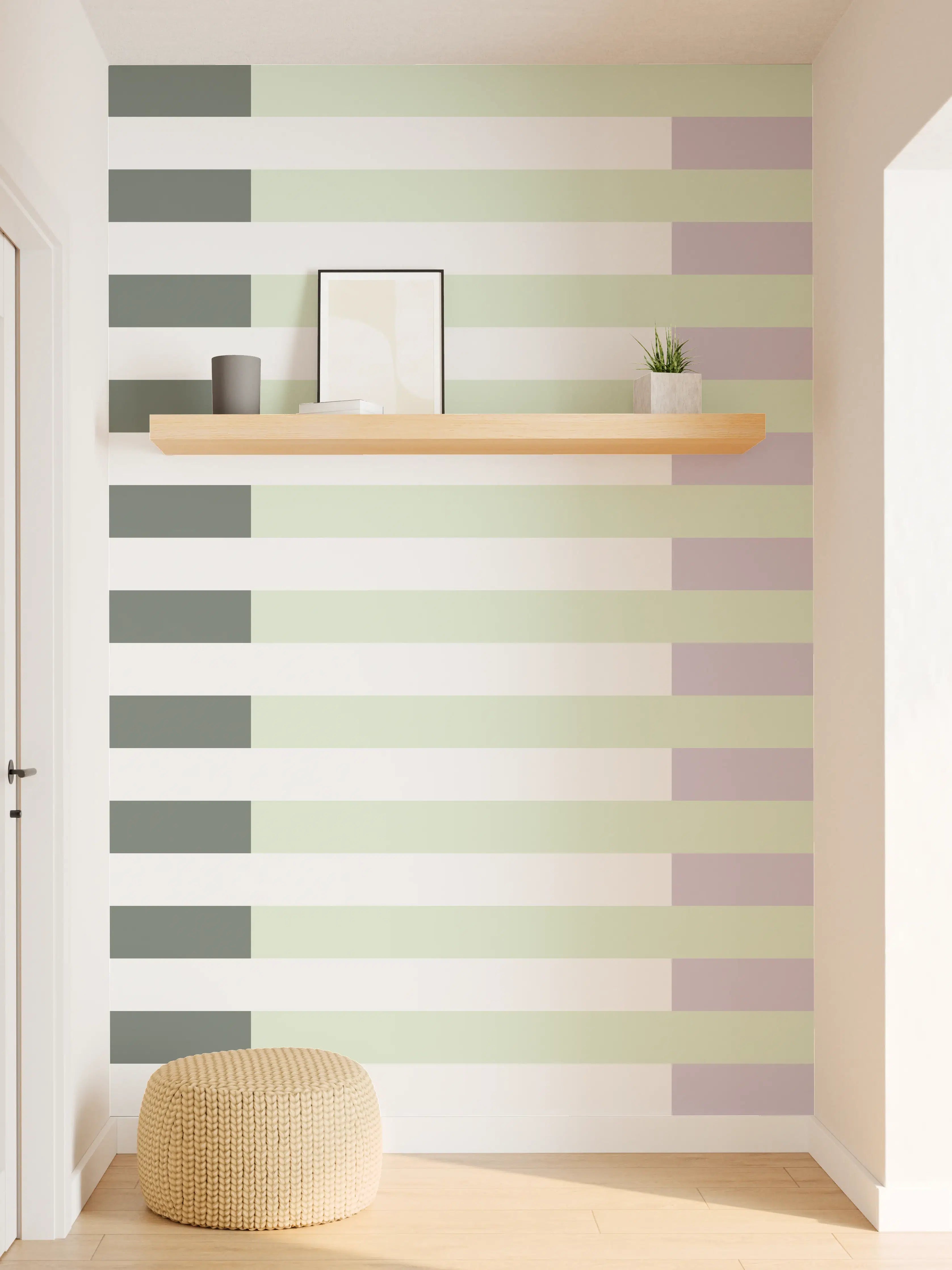 Wandverkleidung Flur - The Vintages - Multy Stripes - Benedict