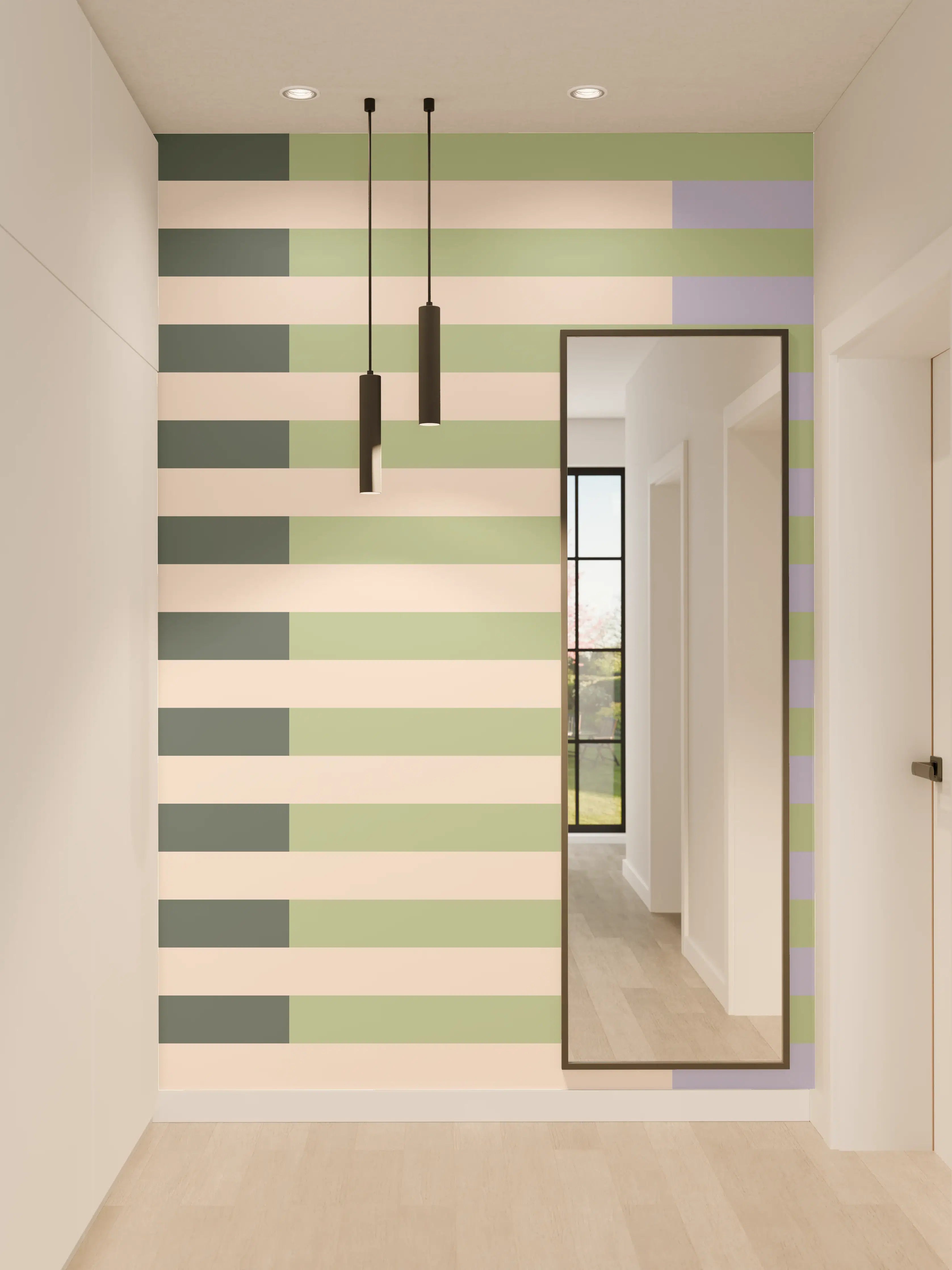 Wandverkleidung Flur - The Vintages - Multy Stripes - Colin