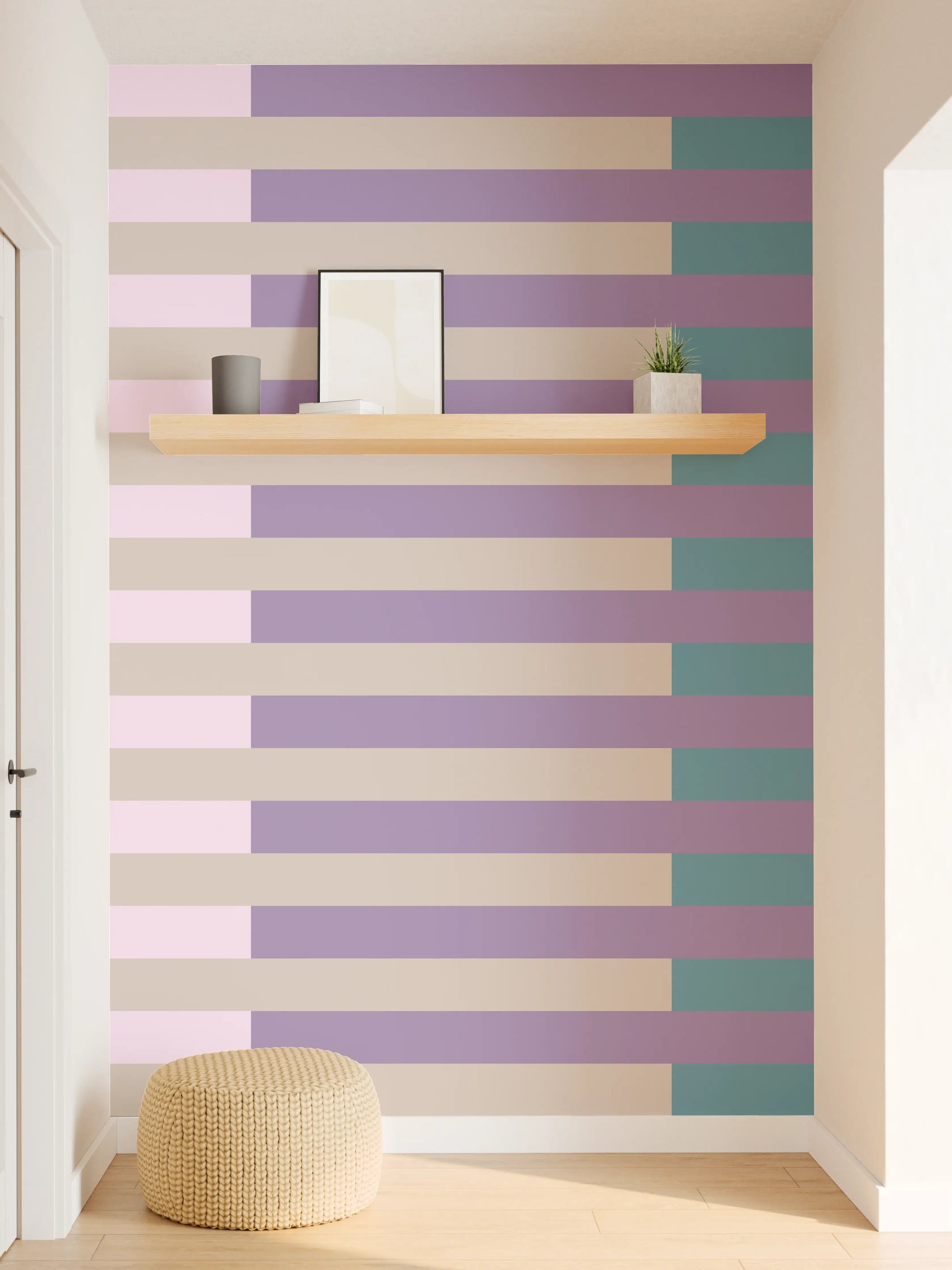 Wandverkleidung Flur - The Vintages - Multy Stripes - Daphne