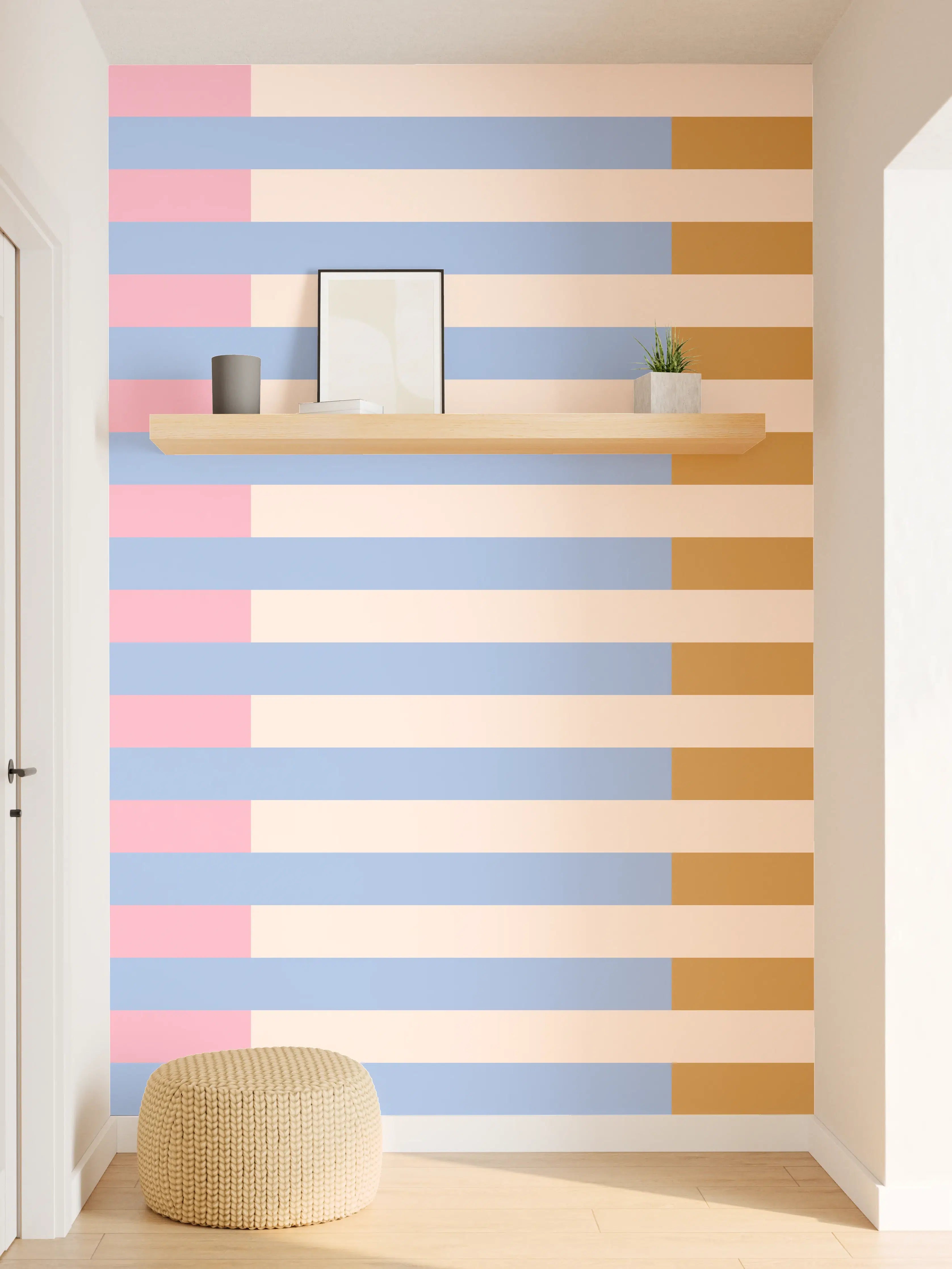 Wandverkleidung Flur - The Vintages - Multy Stripes - Eloise