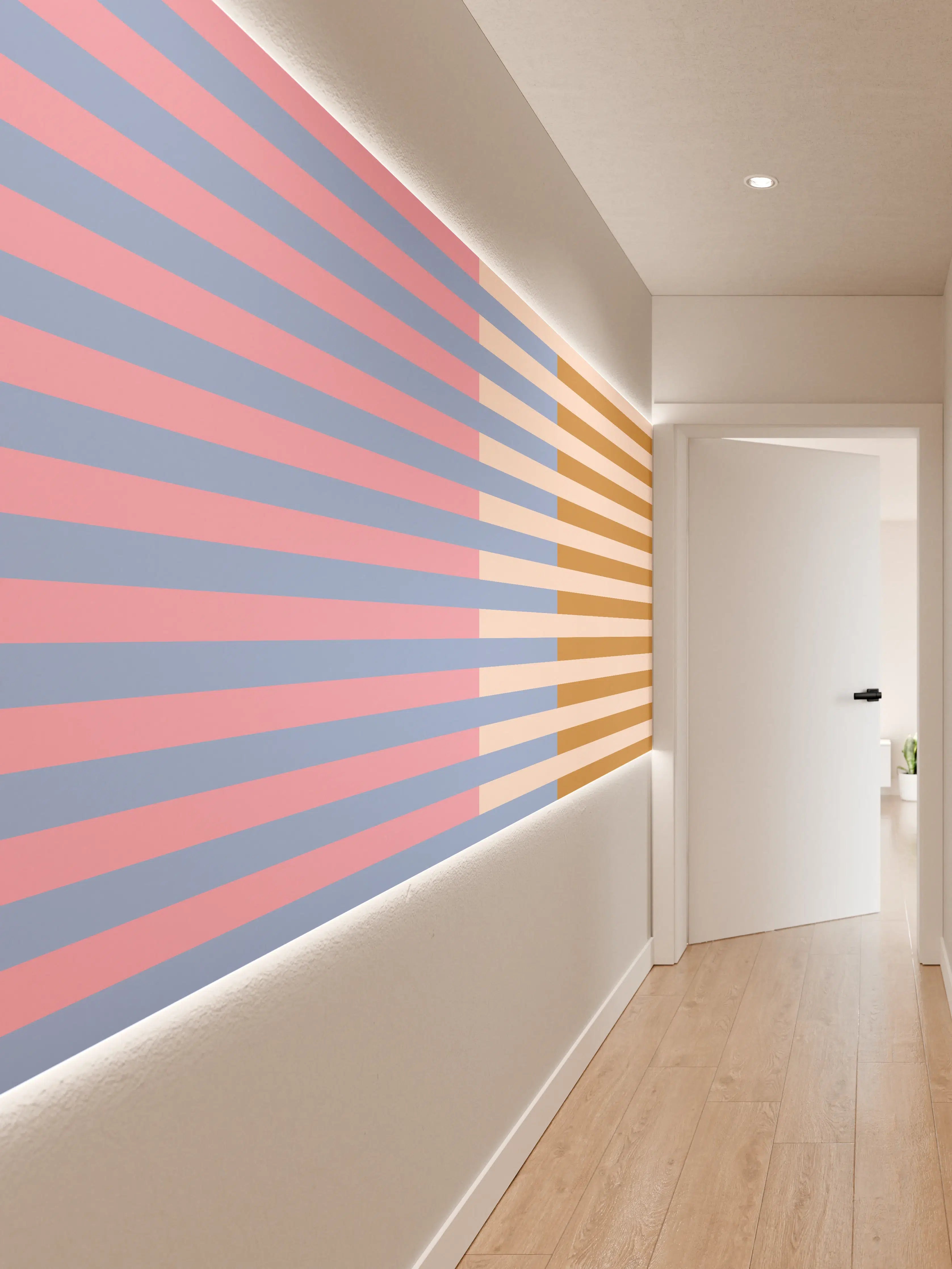 Wandverkleidung Flur - The Vintages - Multy Stripes - Eloise