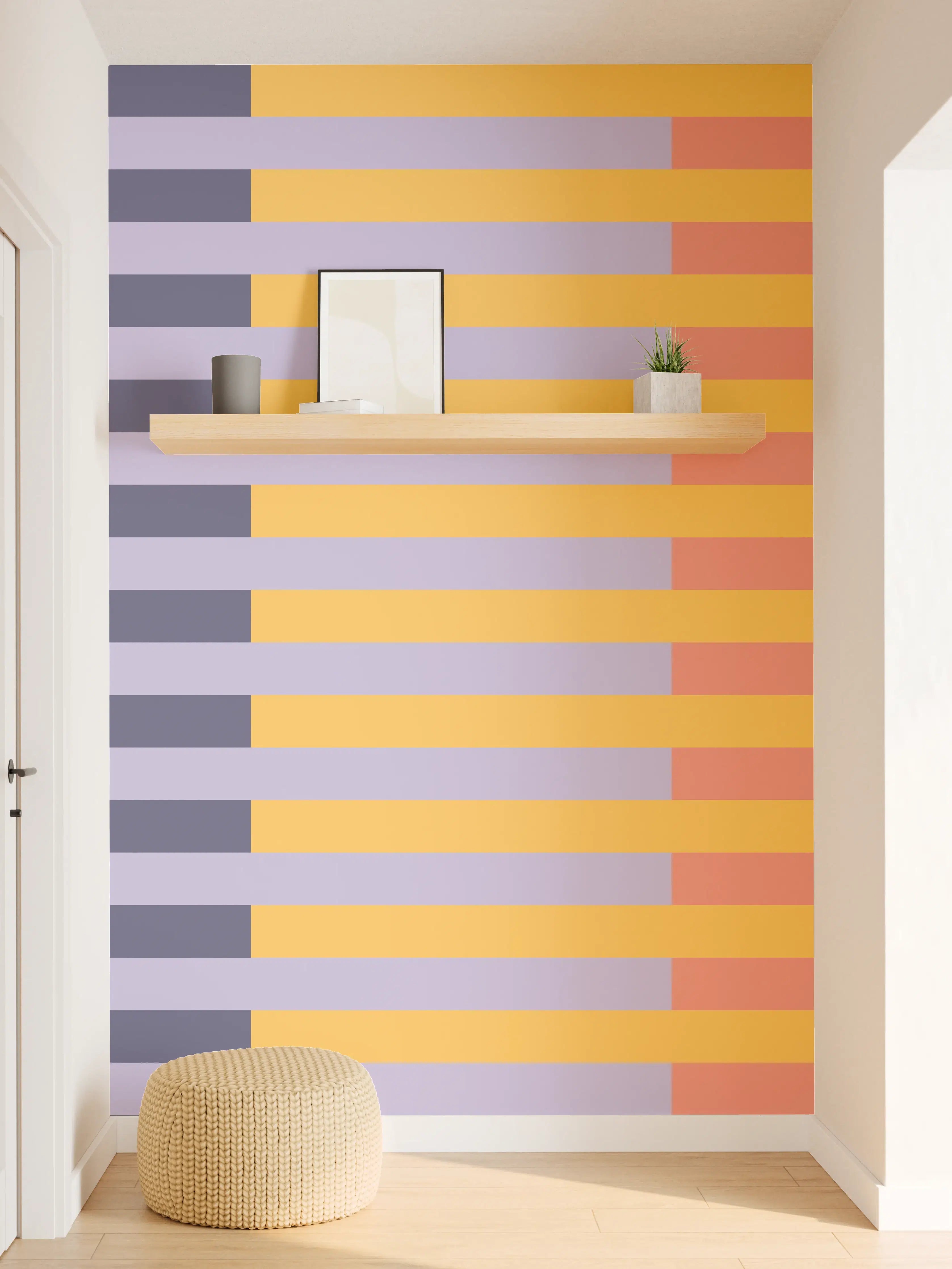 Wandverkleidung Flur - The Vintages - Multy Stripes - Penelope