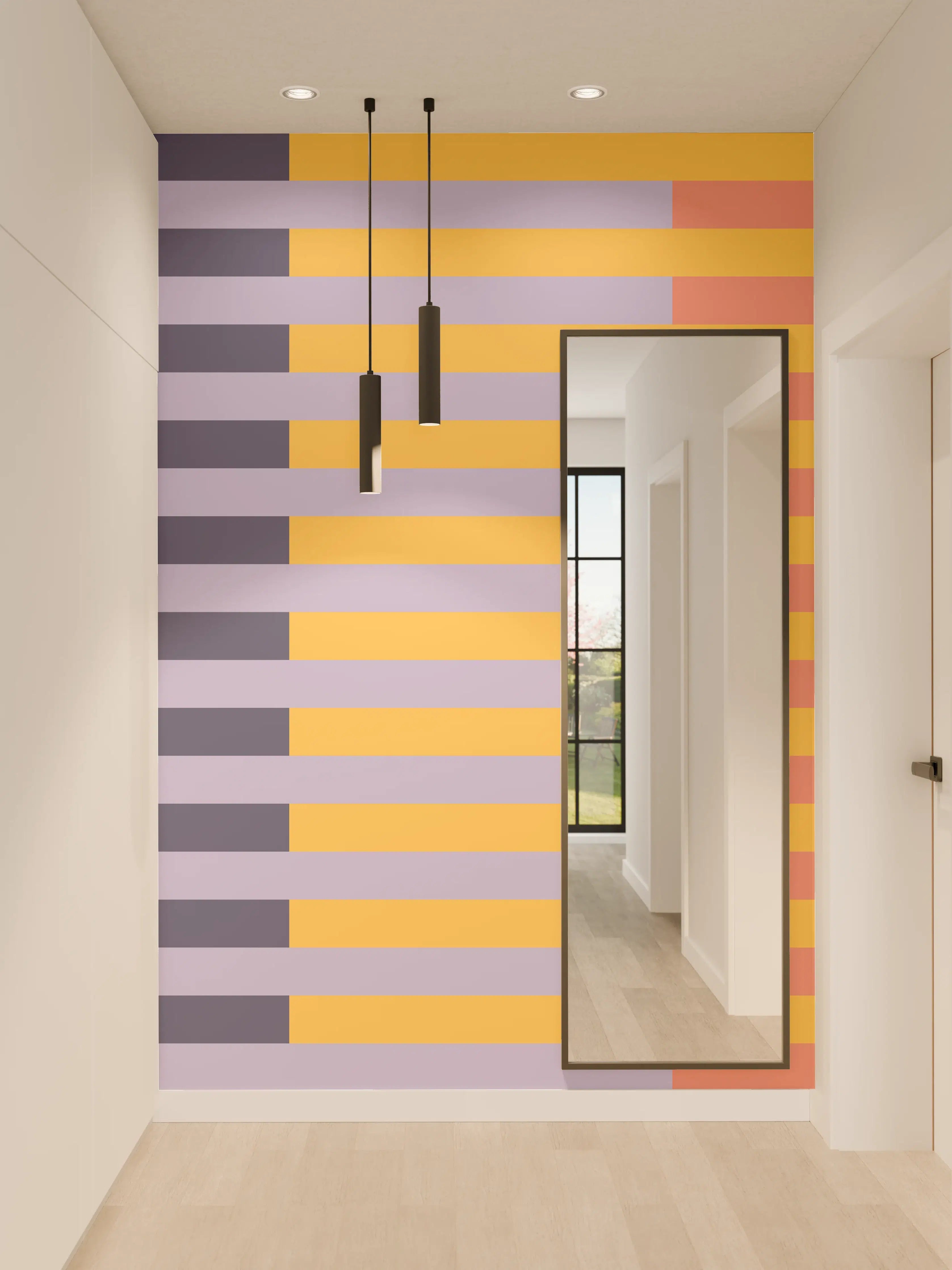 Wandverkleidung Flur - The Vintages - Multy Stripes - Penelope
